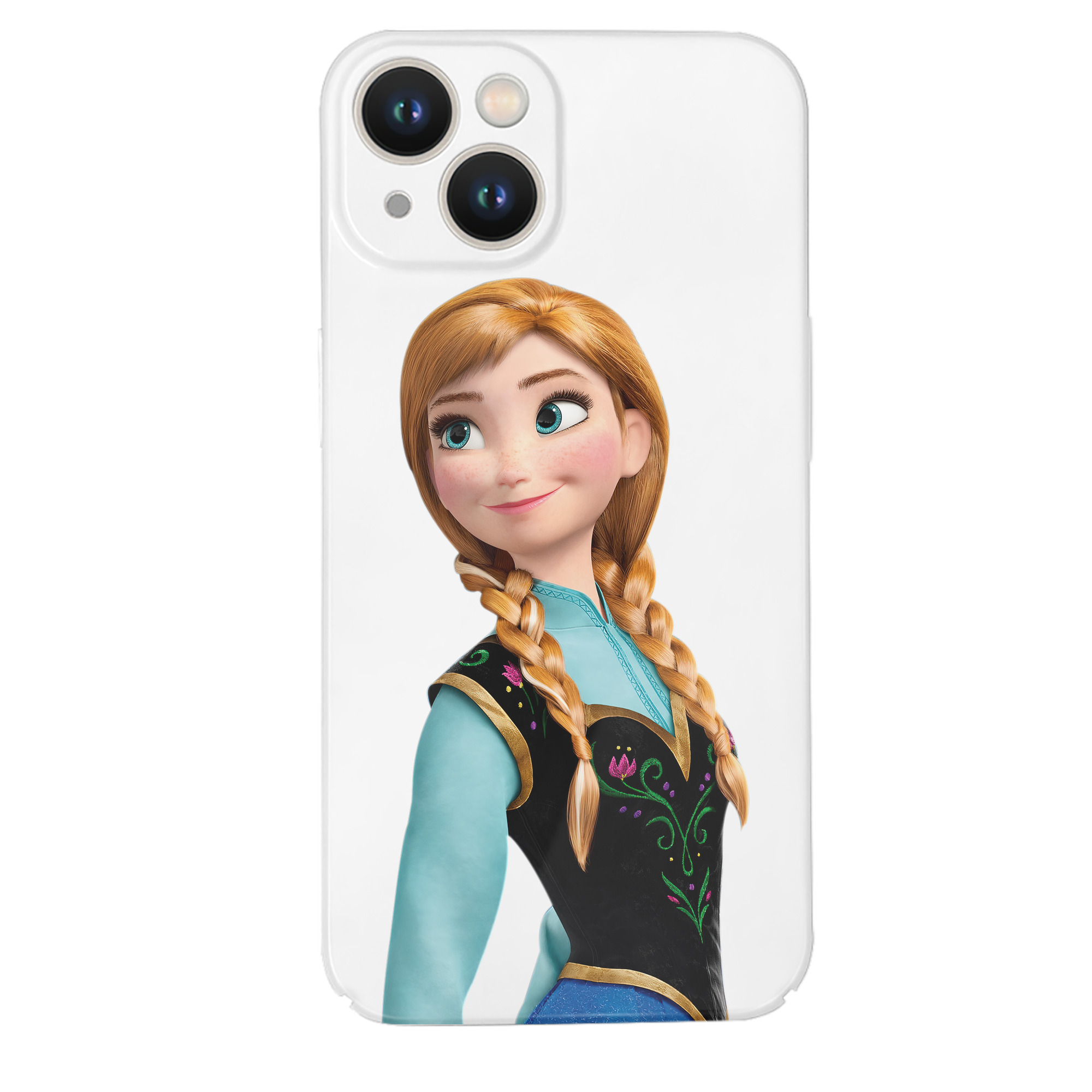 （画像用） アナと雪の女王 アンナ エルサ Frozen Anna Elsa 【iPhone 14シリーズ対応】ハードケース