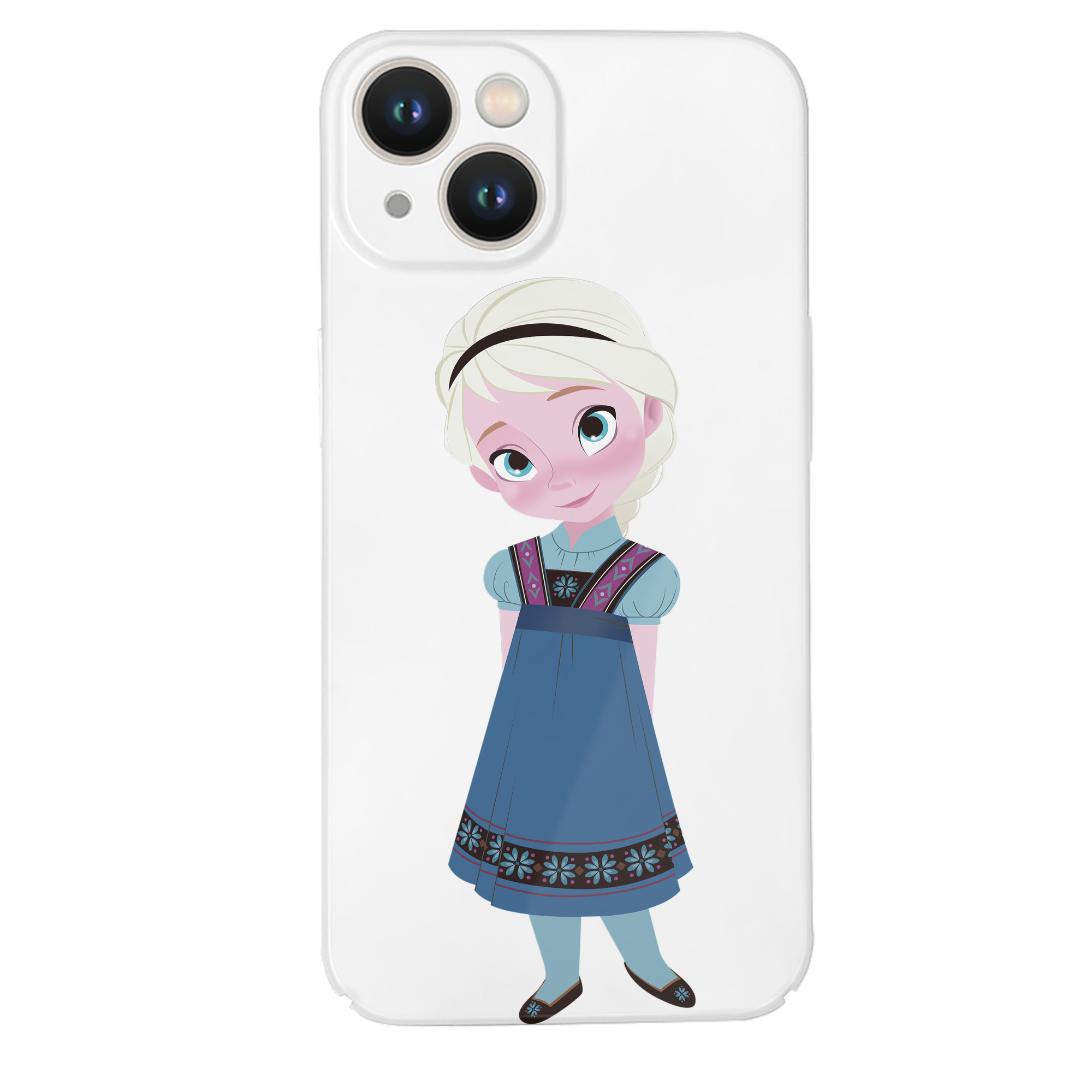 （画像用） アナと雪の女王 アンナ エルサ Frozen Anna Elsa 【iPhone 14シリーズ対応】ハードケース