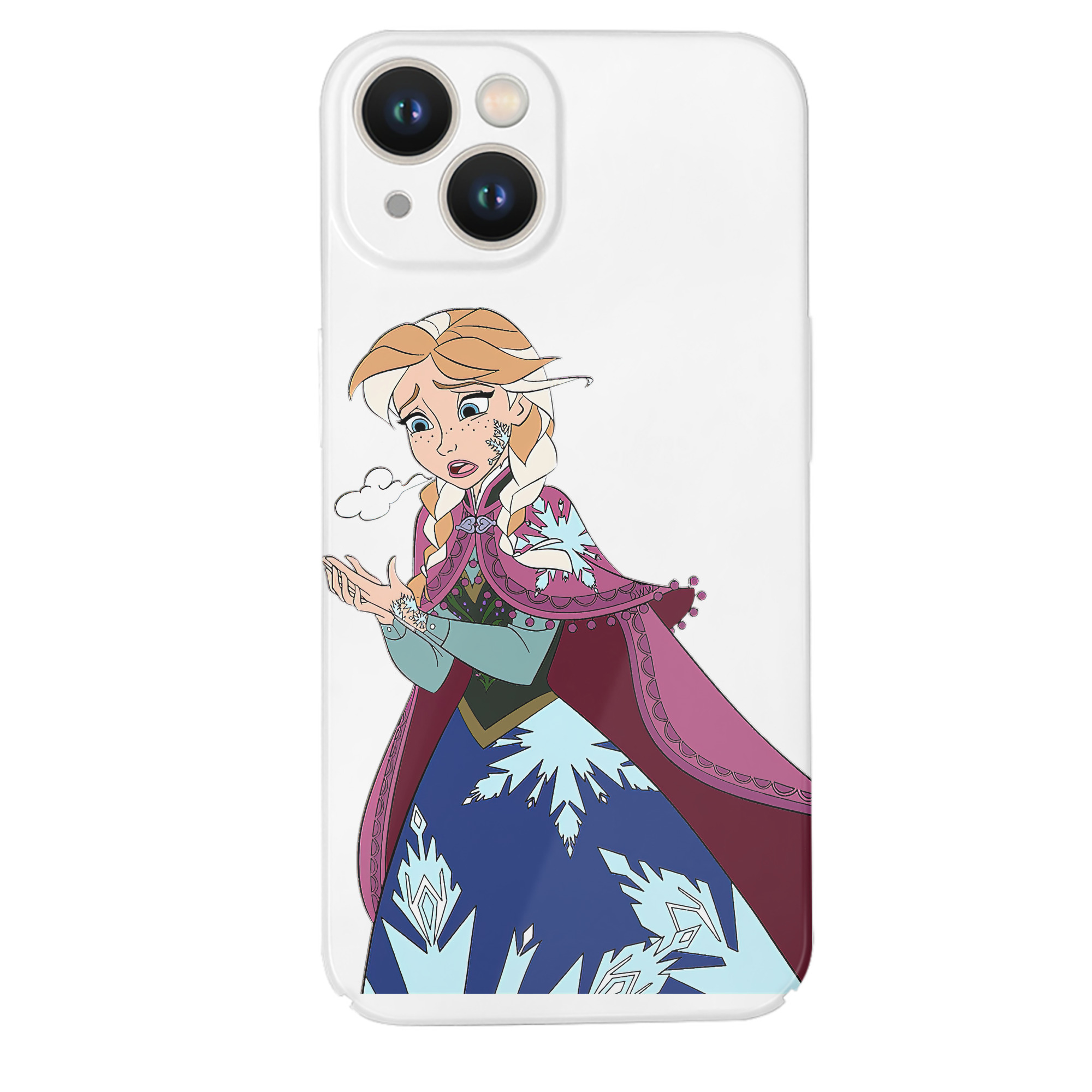 （画像用） アナと雪の女王 アンナ エルサ Frozen Anna Elsa 【iPhone 14シリーズ対応】ハードケース