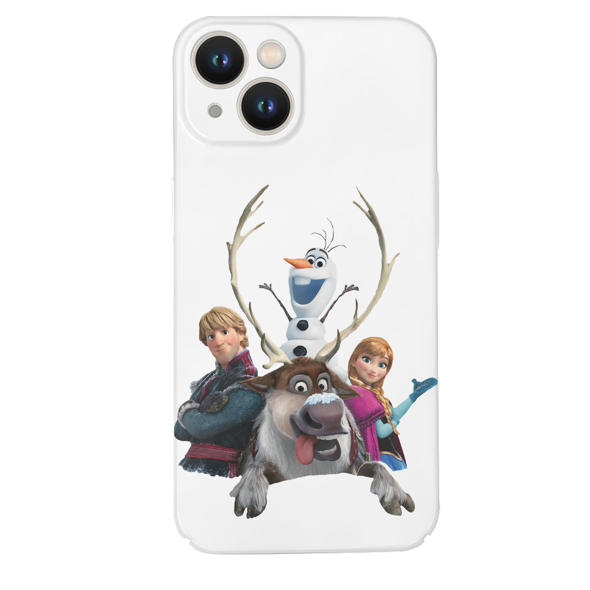 （画像用） アナと雪の女王 アンナ エルサ Frozen Anna Elsa 【iPhone 14シリーズ対応】ハードケース