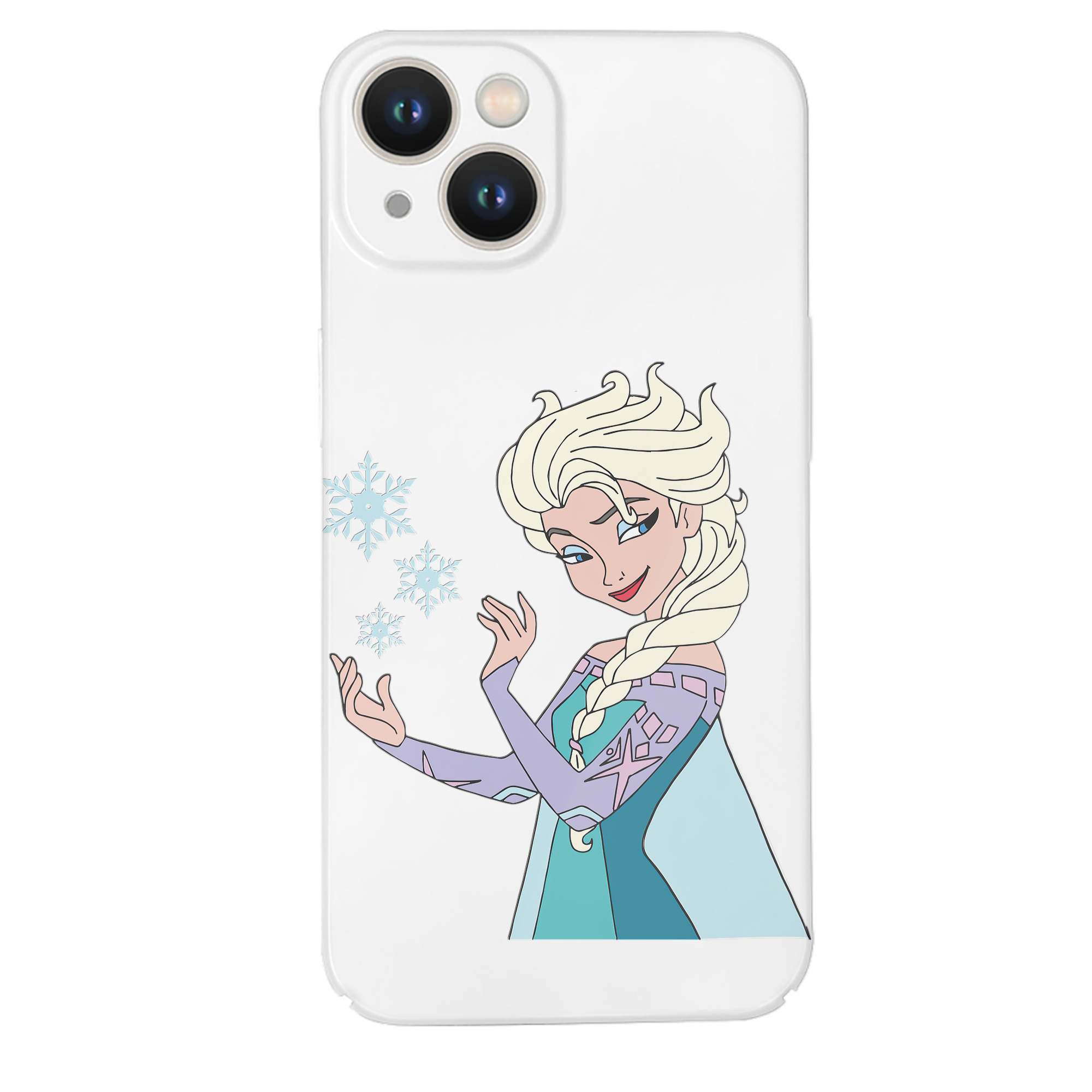 （画像用） アナと雪の女王 アンナ エルサ Frozen Anna Elsa 【iPhone 14シリーズ対応】ハードケース