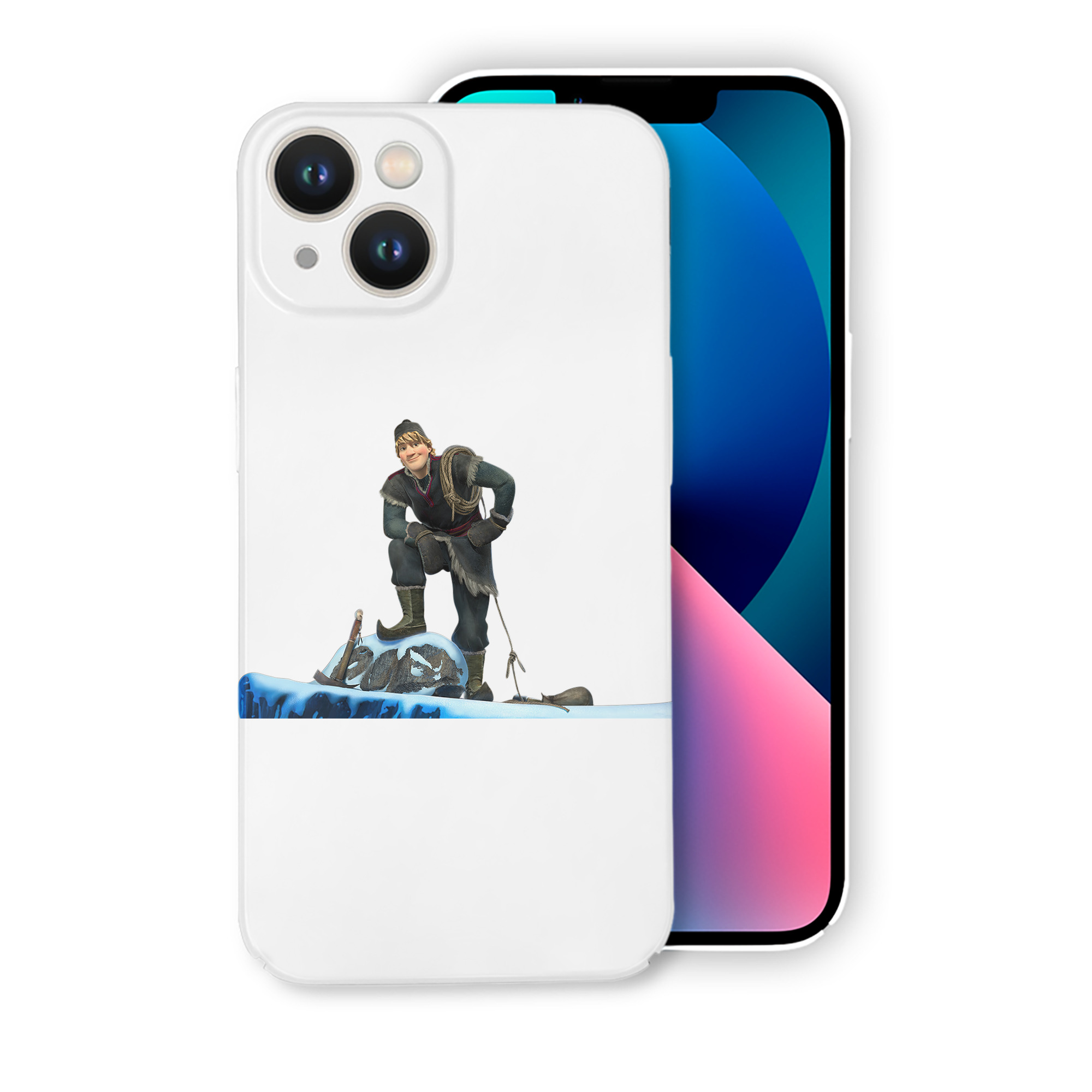 （画像用） アナと雪の女王 アンナ エルサ Frozen Anna Elsa 【iPhone 14シリーズ対応】ハードケース