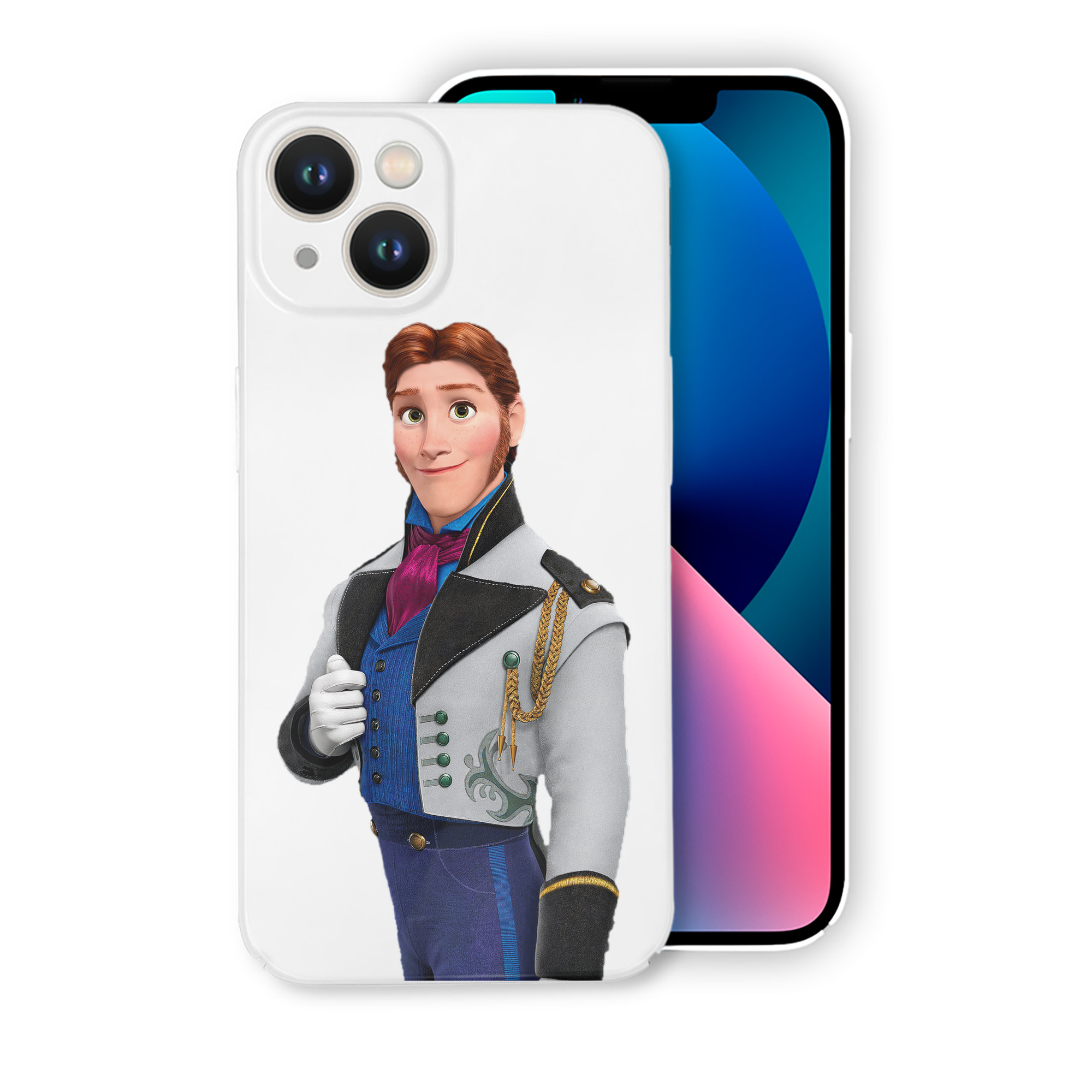 （画像用） アナと雪の女王 アンナ エルサ Frozen Anna Elsa 【iPhone 14シリーズ対応】ハードケース