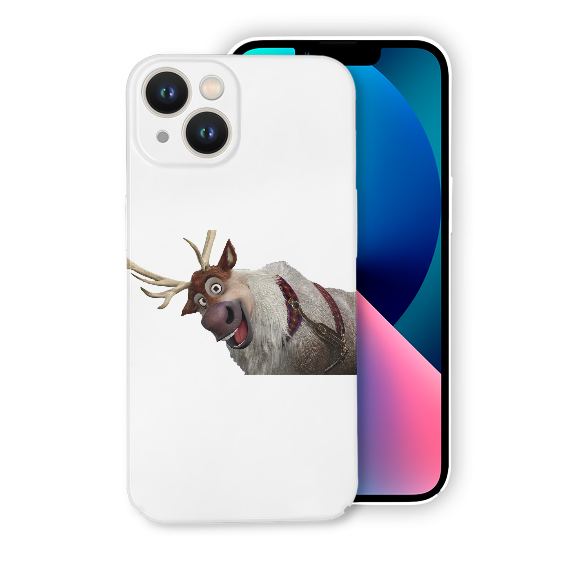 （画像用） アナと雪の女王 アンナ エルサ Frozen Anna Elsa 【iPhone 14シリーズ対応】ハードケース