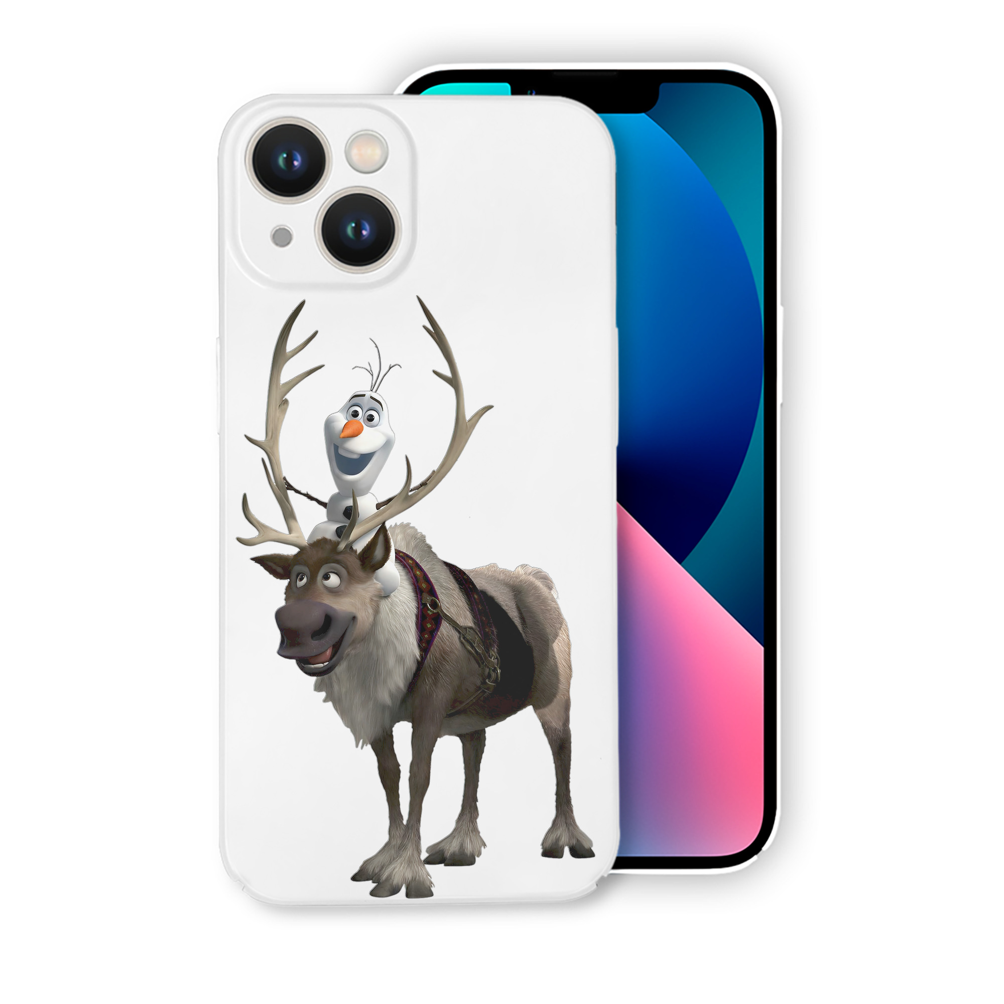 （画像用） アナと雪の女王 アンナ エルサ Frozen Anna Elsa 【iPhone 14シリーズ対応】ハードケース