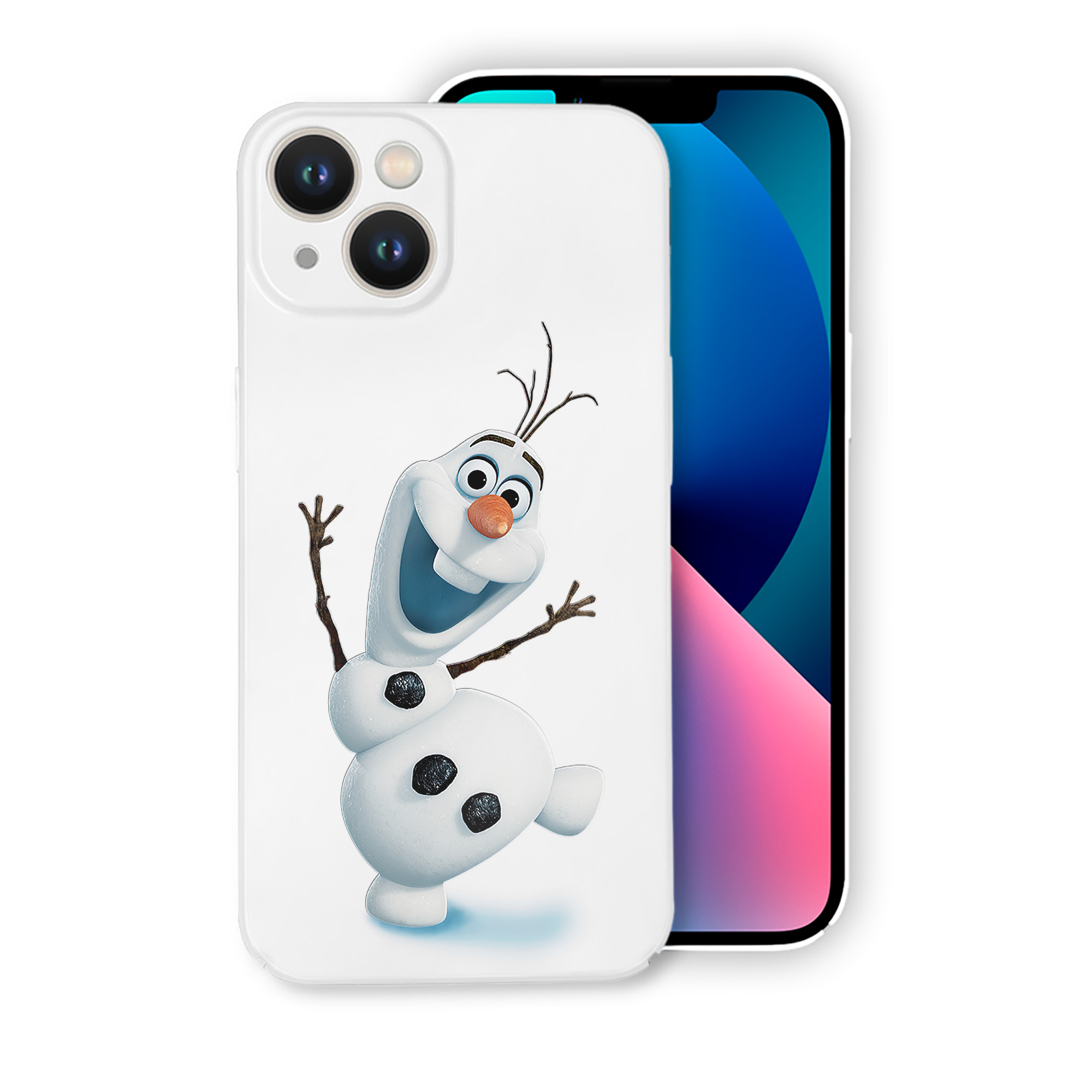 （画像用） アナと雪の女王 アンナ エルサ Frozen Anna Elsa 【iPhone 14シリーズ対応】ハードケース