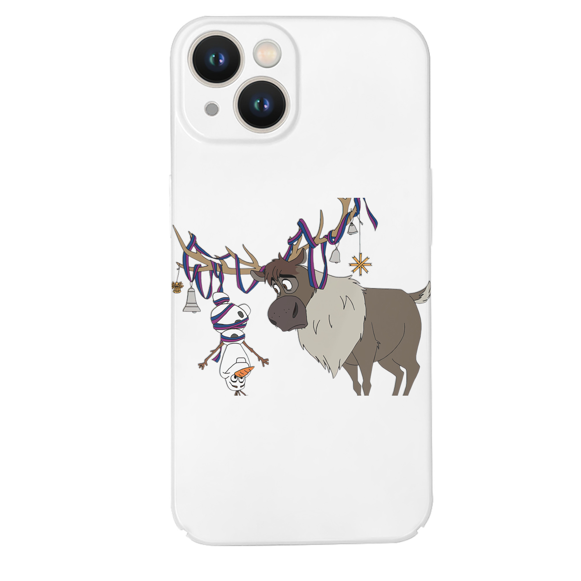 （画像用） アナと雪の女王 アンナ エルサ Frozen Anna Elsa 【iPhone 14シリーズ対応】ハードケース