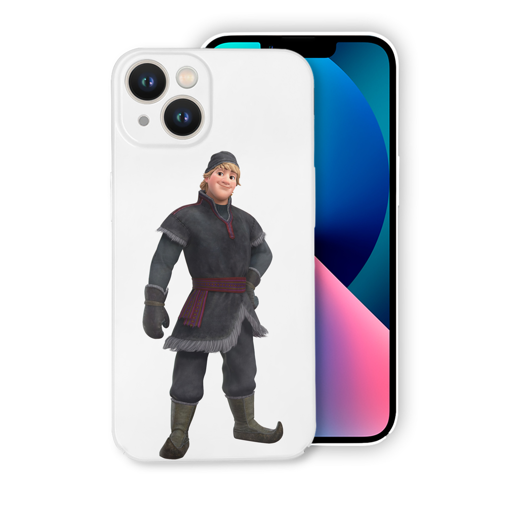 （画像用） アナと雪の女王 アンナ エルサ Frozen Anna Elsa 【iPhone 14シリーズ対応】ハードケース
