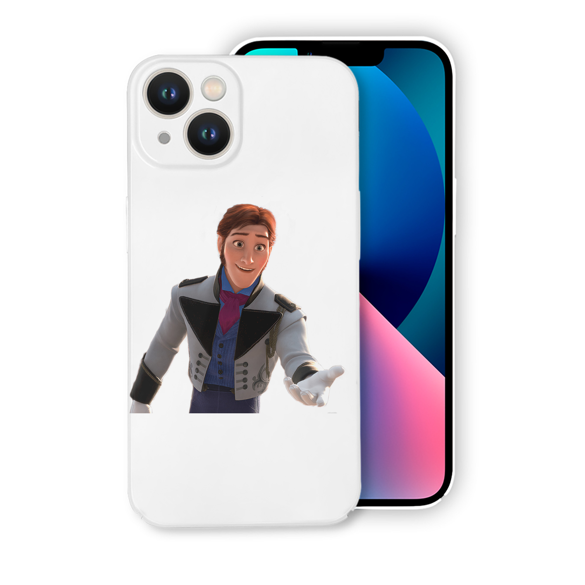 （画像用） アナと雪の女王 アンナ エルサ Frozen Anna Elsa 【iPhone 14シリーズ対応】ハードケース