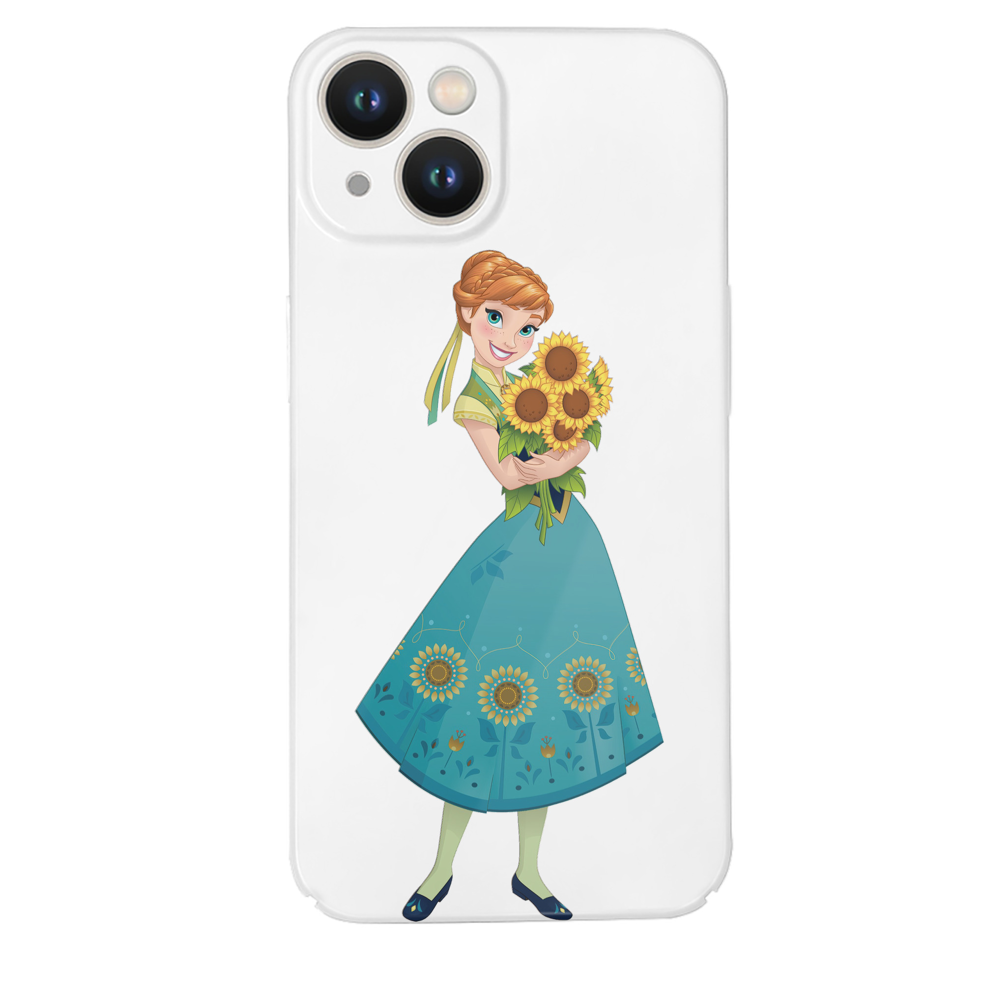 （画像用） アナと雪の女王 アンナ エルサ Frozen Anna Elsa 【iPhone 14シリーズ対応】ハードケース