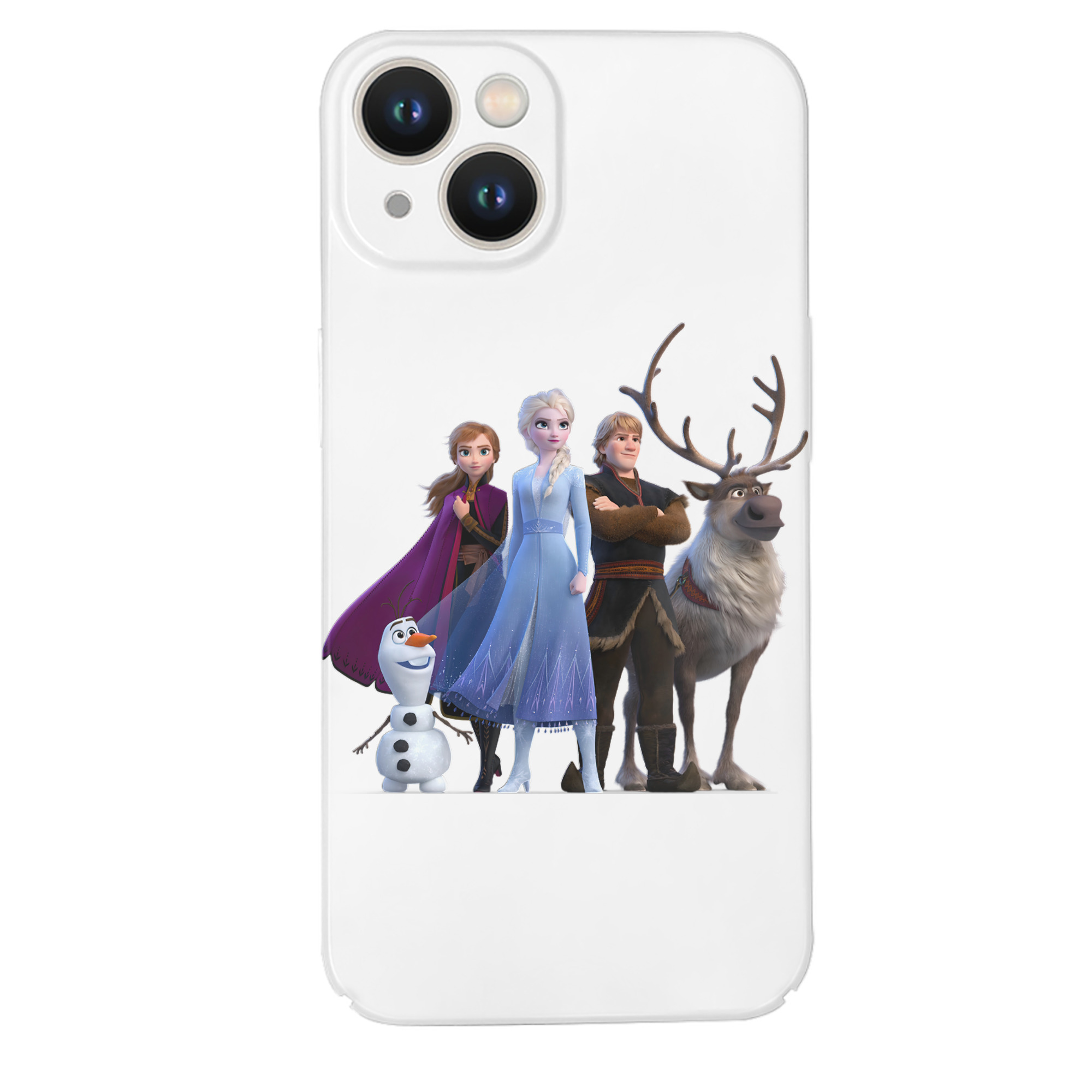（画像用） アナと雪の女王 アンナ エルサ Frozen Anna Elsa 【iPhone 14シリーズ対応】ハードケース