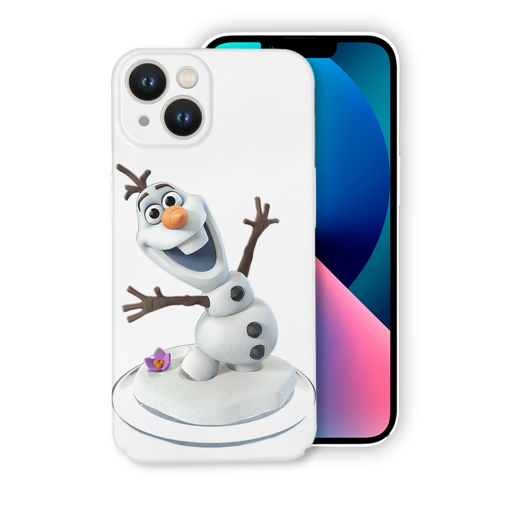（画像用） アナと雪の女王 アンナ エルサ Frozen Anna Elsa 【iPhone 14シリーズ対応】ハードケース