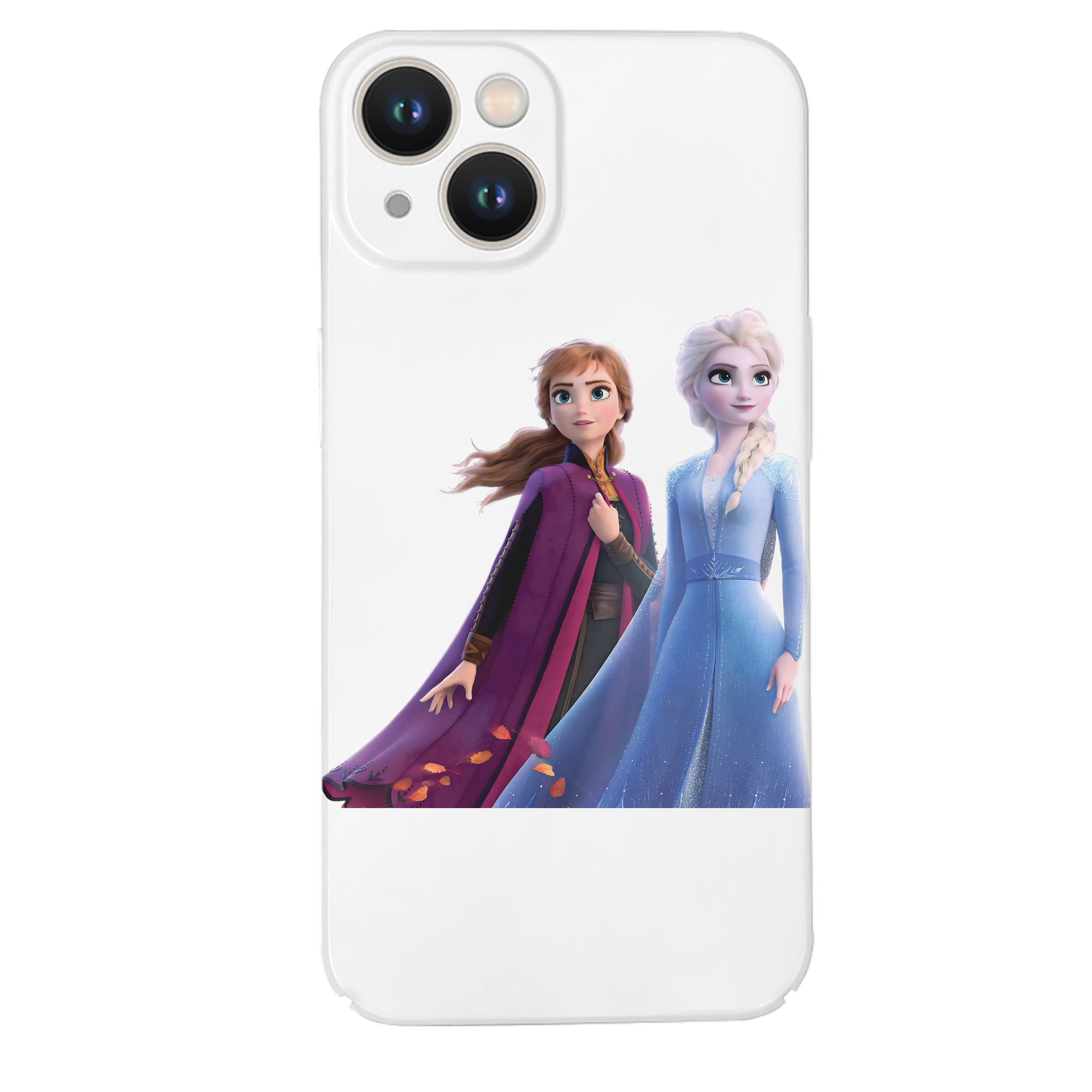 （画像用） アナと雪の女王 アンナ エルサ Frozen Anna Elsa 【iPhone 14シリーズ対応】ハードケース