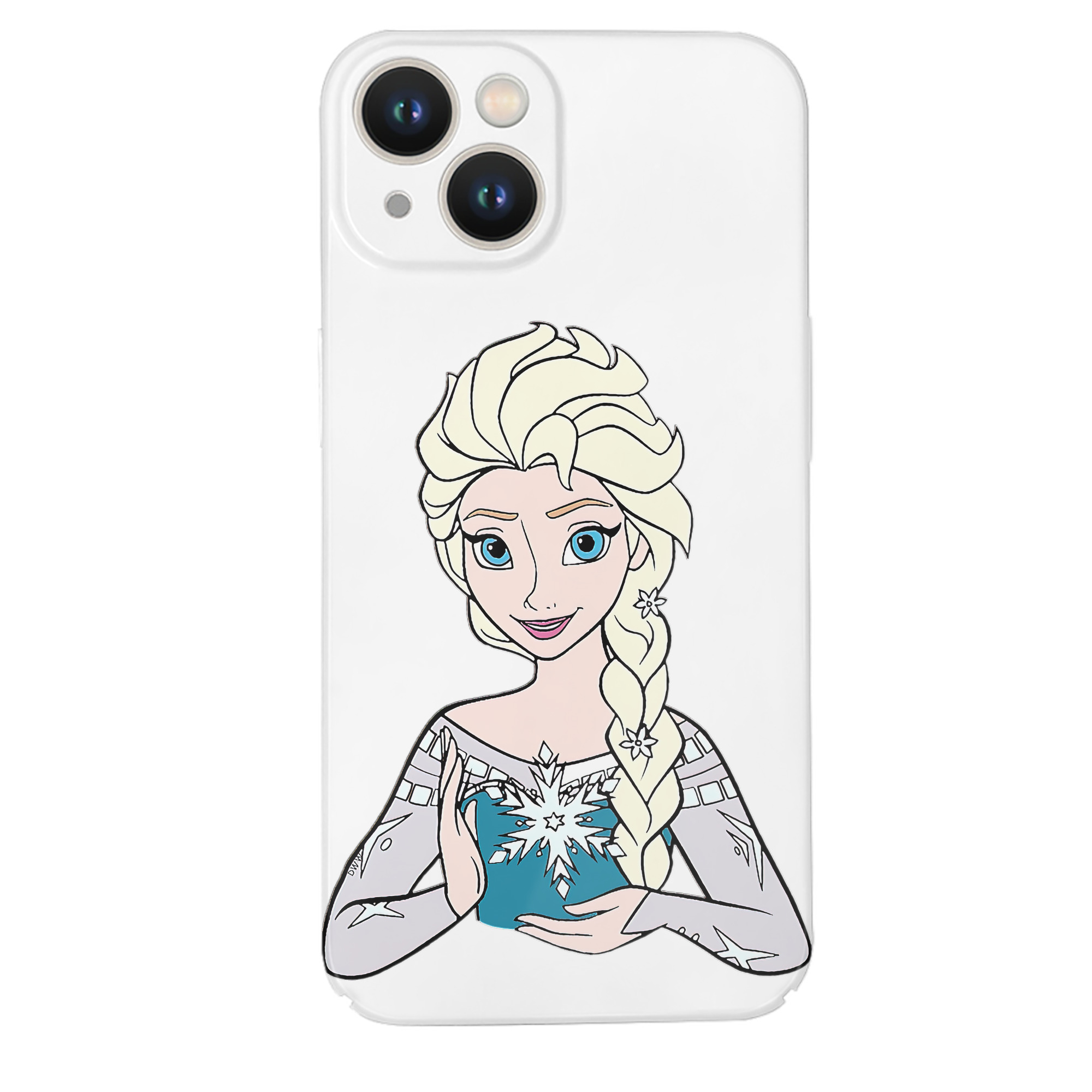 （画像用） アナと雪の女王 アンナ エルサ Frozen Anna Elsa 【iPhone 14シリーズ対応】ハードケース