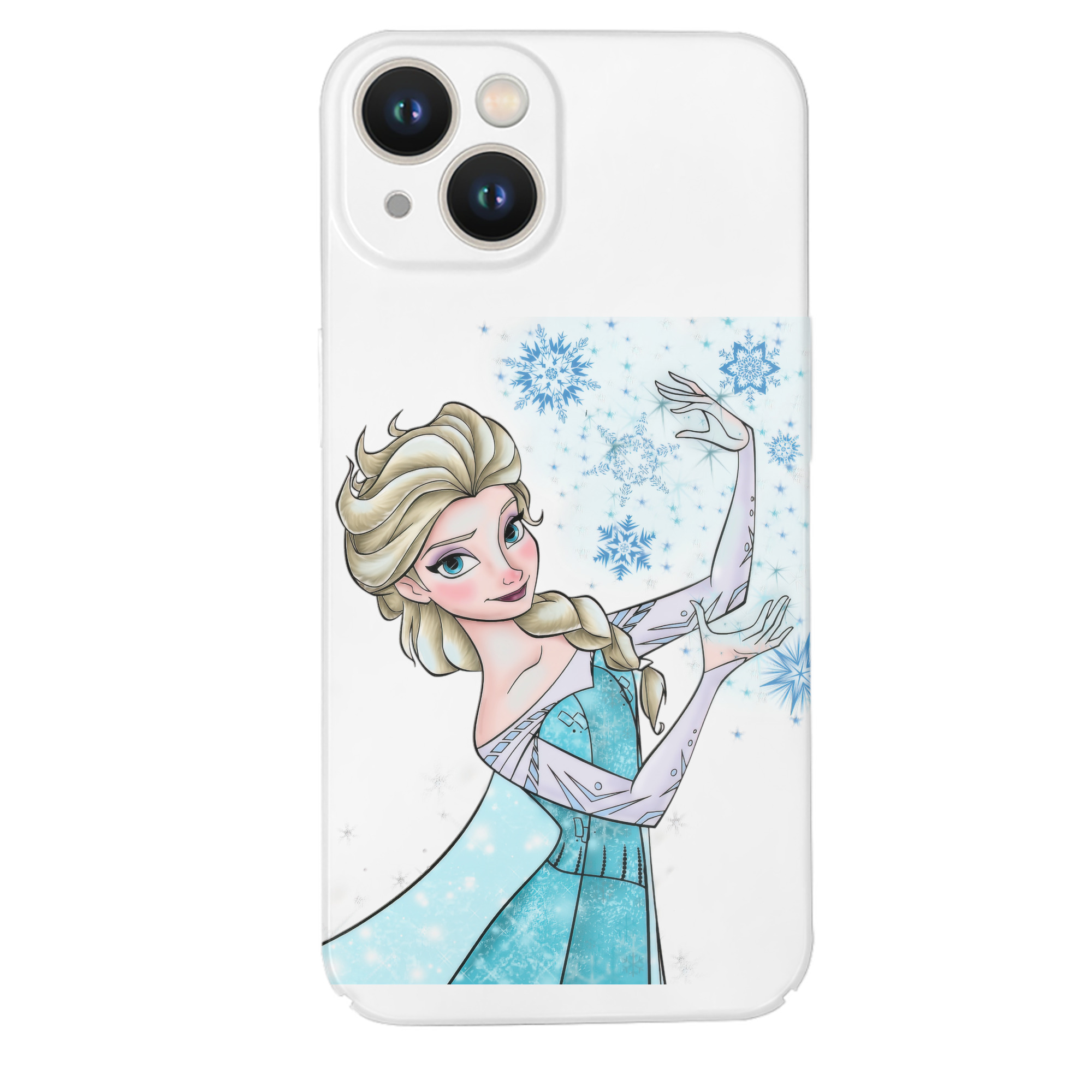（画像用） アナと雪の女王 アンナ エルサ Frozen Anna Elsa 【iPhone 14シリーズ対応】ハードケース