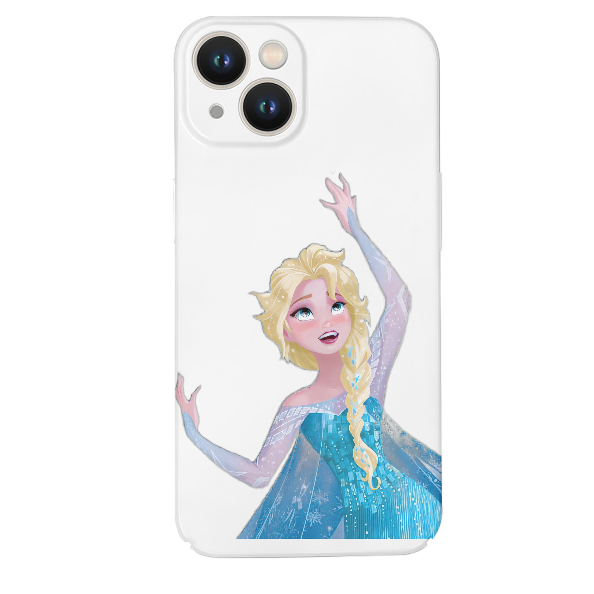 （画像用） アナと雪の女王 アンナ エルサ Frozen Anna Elsa 【iPhone 14シリーズ対応】ハードケース