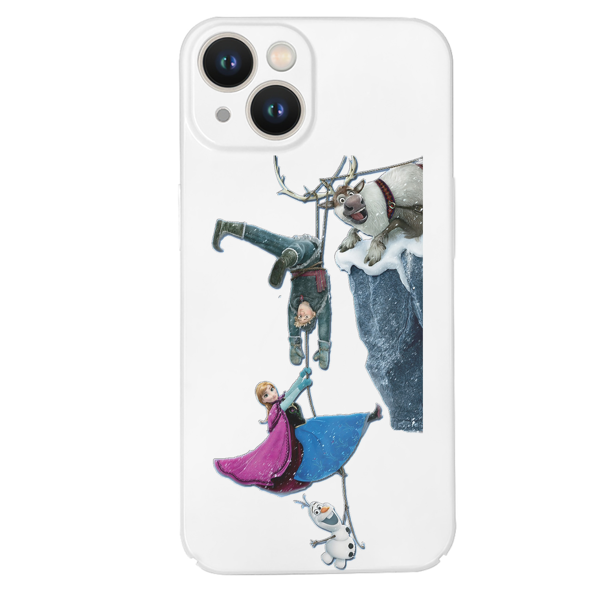 （画像用） アナと雪の女王 アンナ エルサ Frozen Anna Elsa 【iPhone 14シリーズ対応】ハードケース