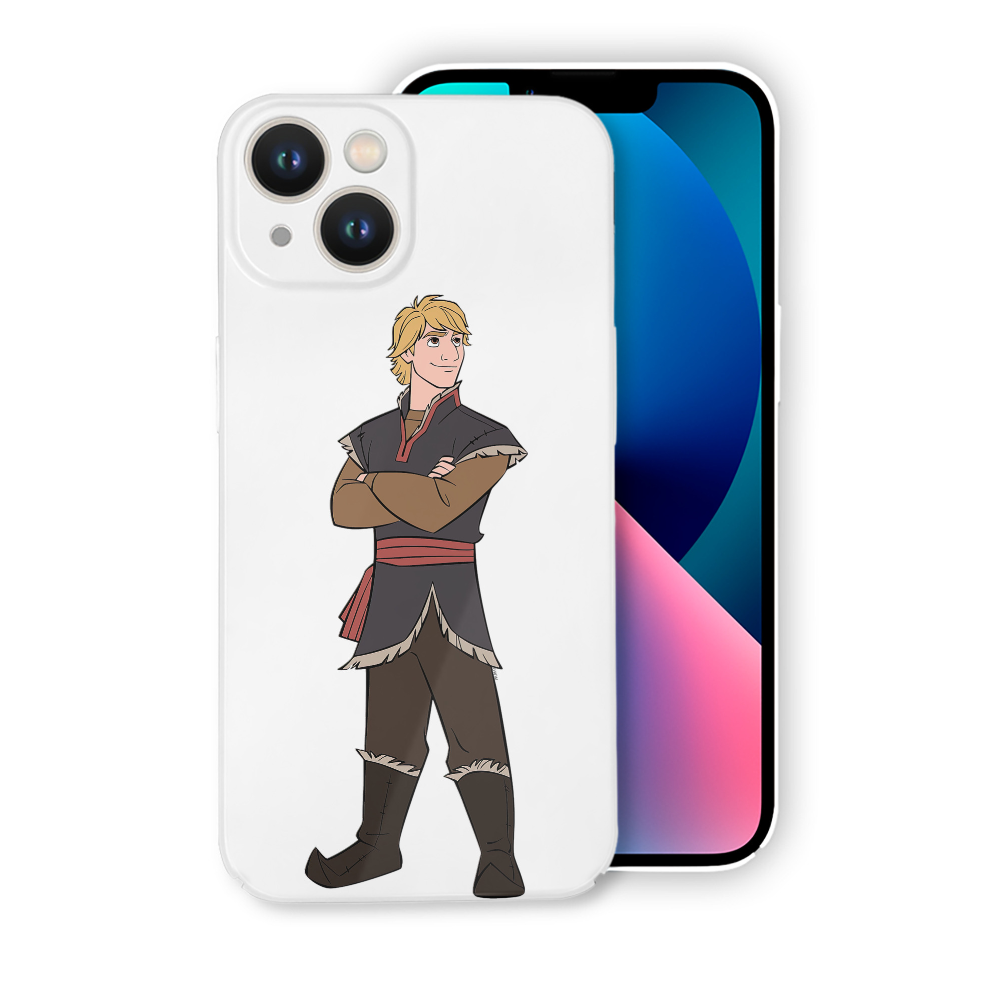 （画像用） アナと雪の女王 アンナ エルサ Frozen Anna Elsa 【iPhone 14シリーズ対応】ハードケース