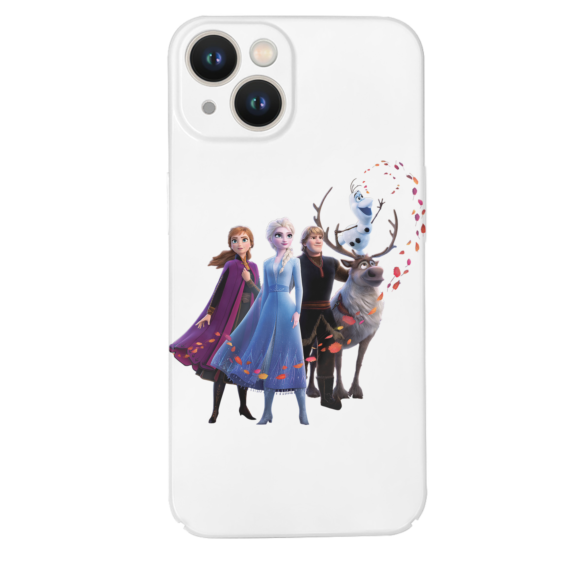 （画像用） アナと雪の女王 アンナ エルサ Frozen Anna Elsa 【iPhone 14シリーズ対応】ハードケース