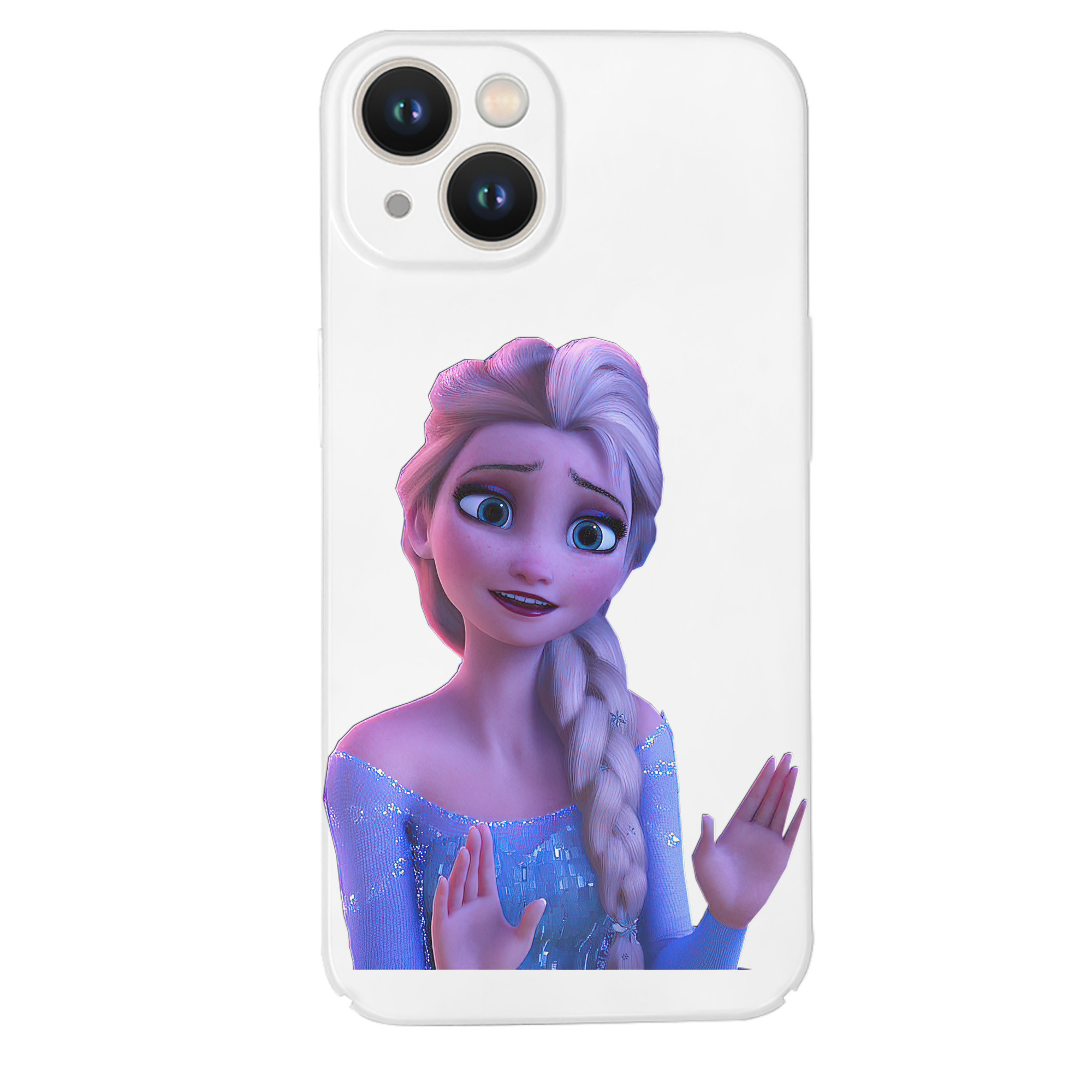 （画像用） アナと雪の女王 アンナ エルサ Frozen Anna Elsa 【iPhone 14シリーズ対応】ハードケース