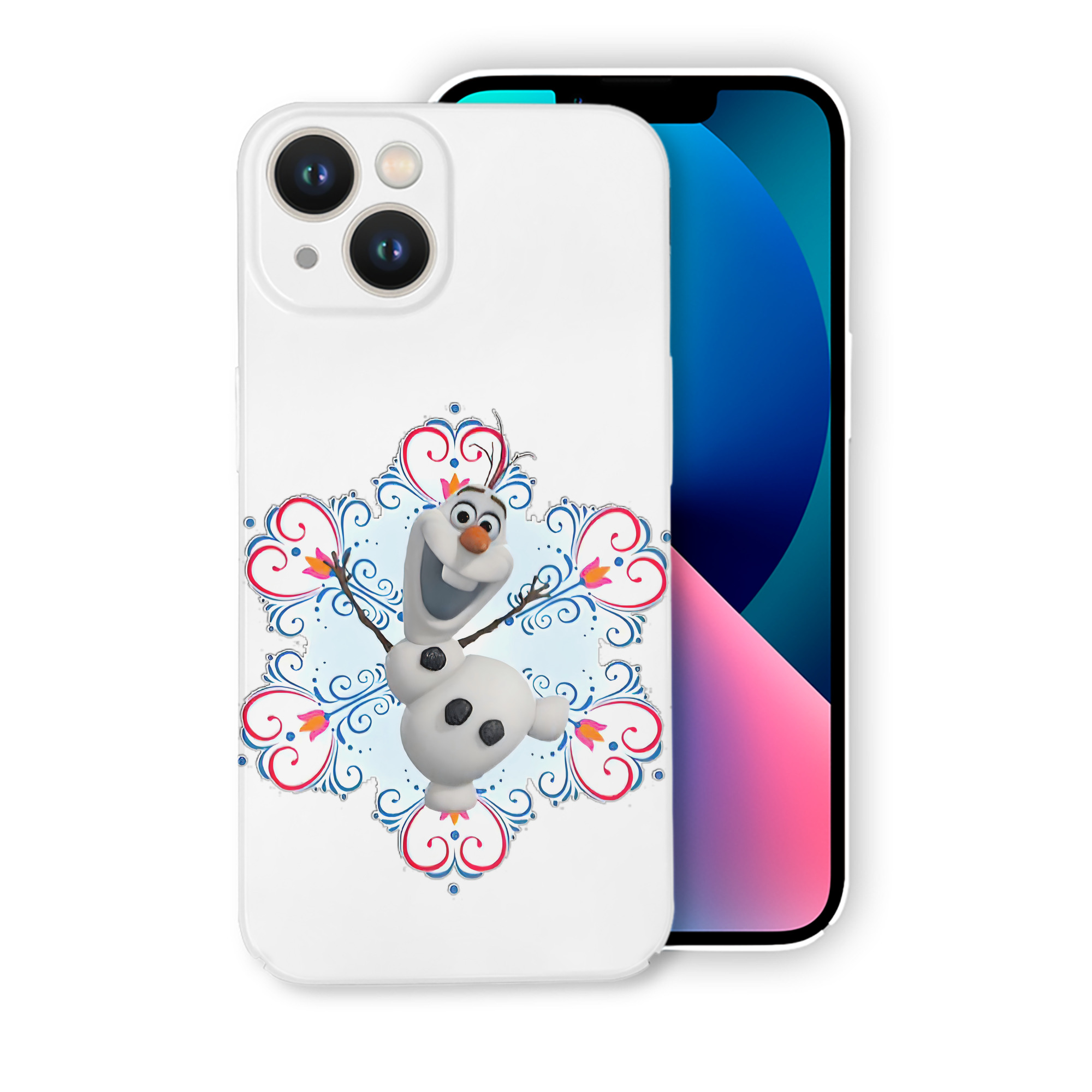 （画像用） アナと雪の女王 アンナ エルサ Frozen Anna Elsa 【iPhone 14シリーズ対応】ハードケース