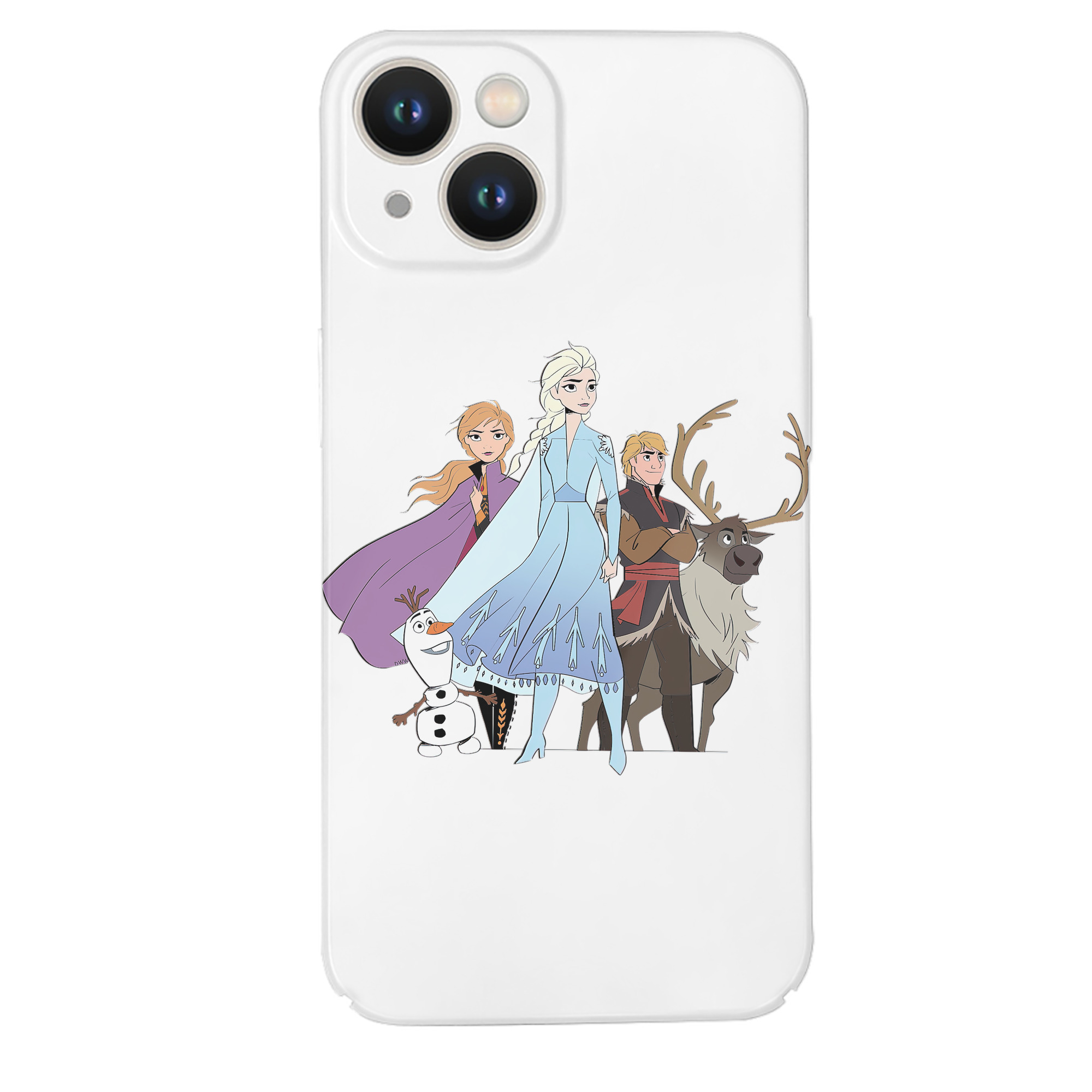 （画像用） アナと雪の女王 アンナ エルサ Frozen Anna Elsa 【iPhone 14シリーズ対応】ハードケース
