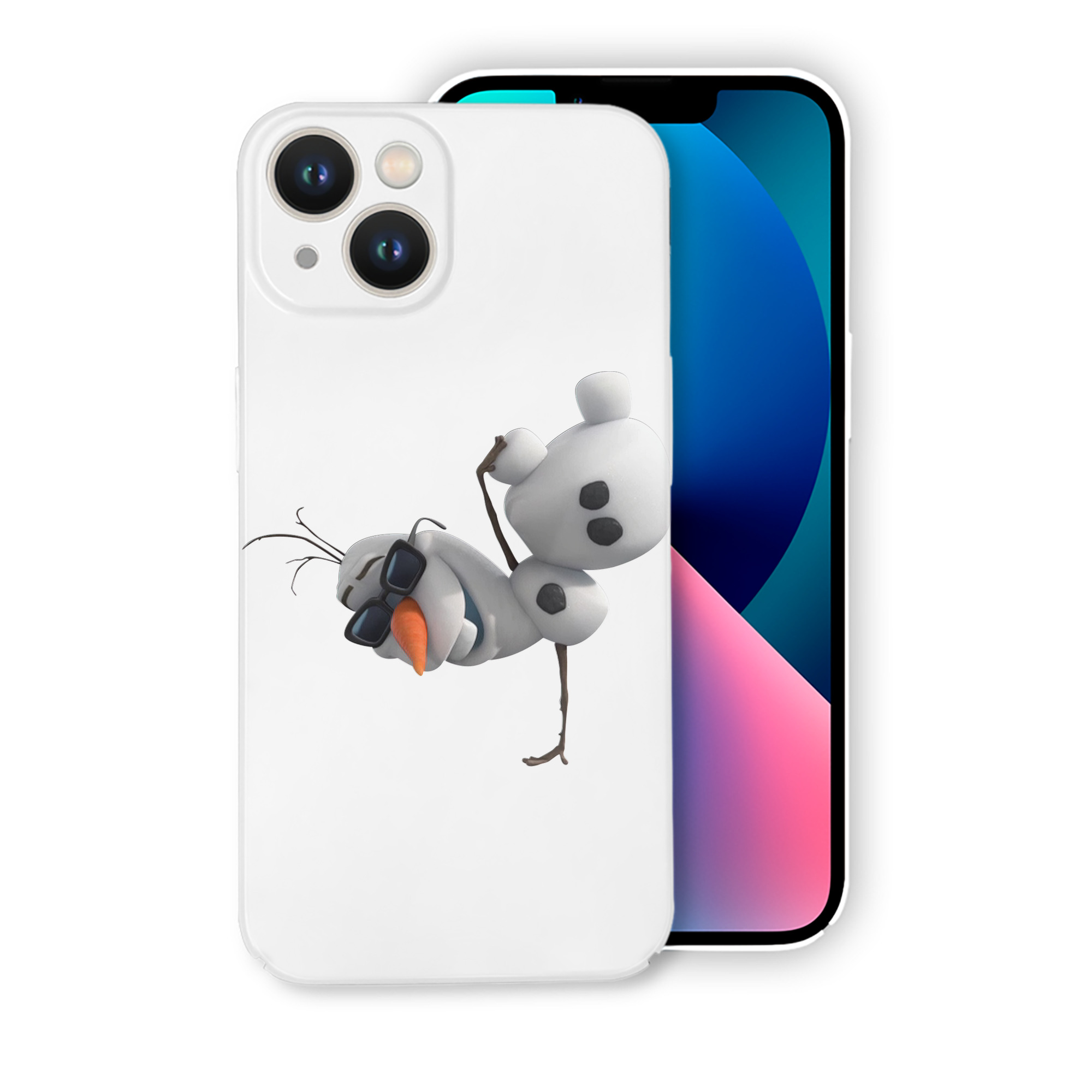 （画像用） アナと雪の女王 アンナ エルサ Frozen Anna Elsa 【iPhone 14シリーズ対応】ハードケース