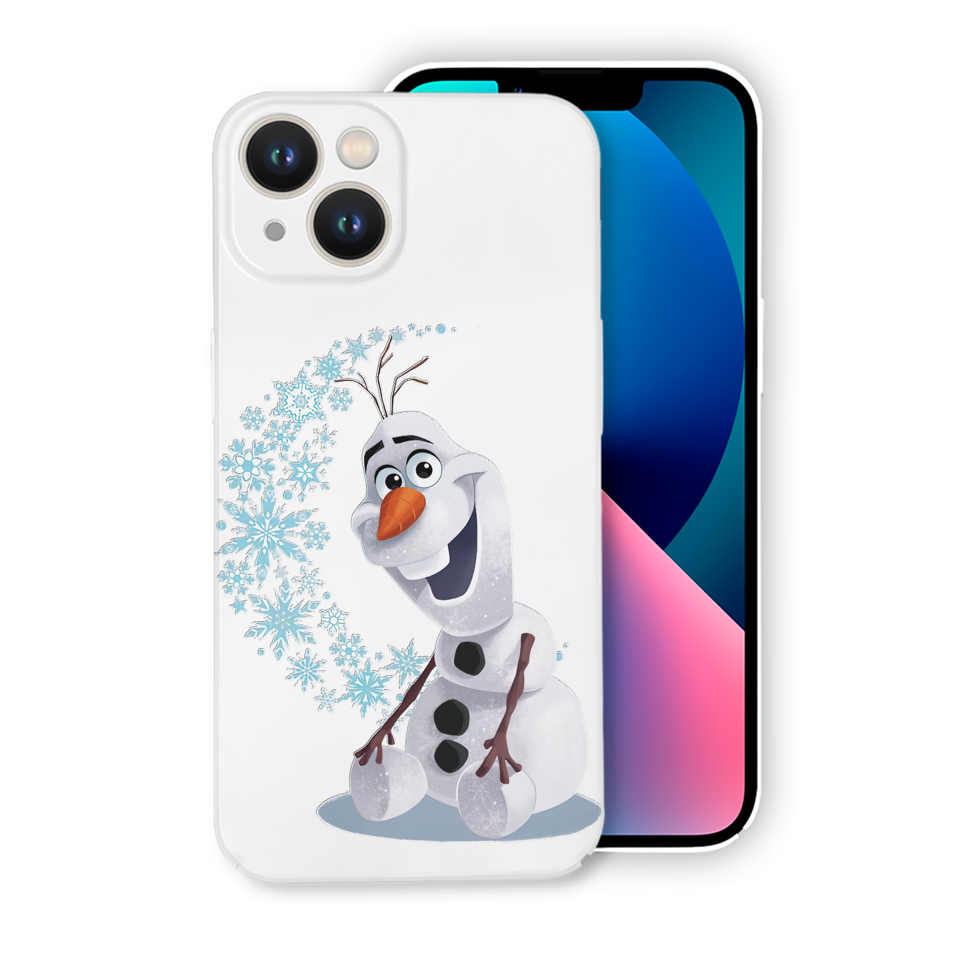 （画像用） アナと雪の女王 アンナ エルサ Frozen Anna Elsa 【iPhone 14シリーズ対応】ハードケース