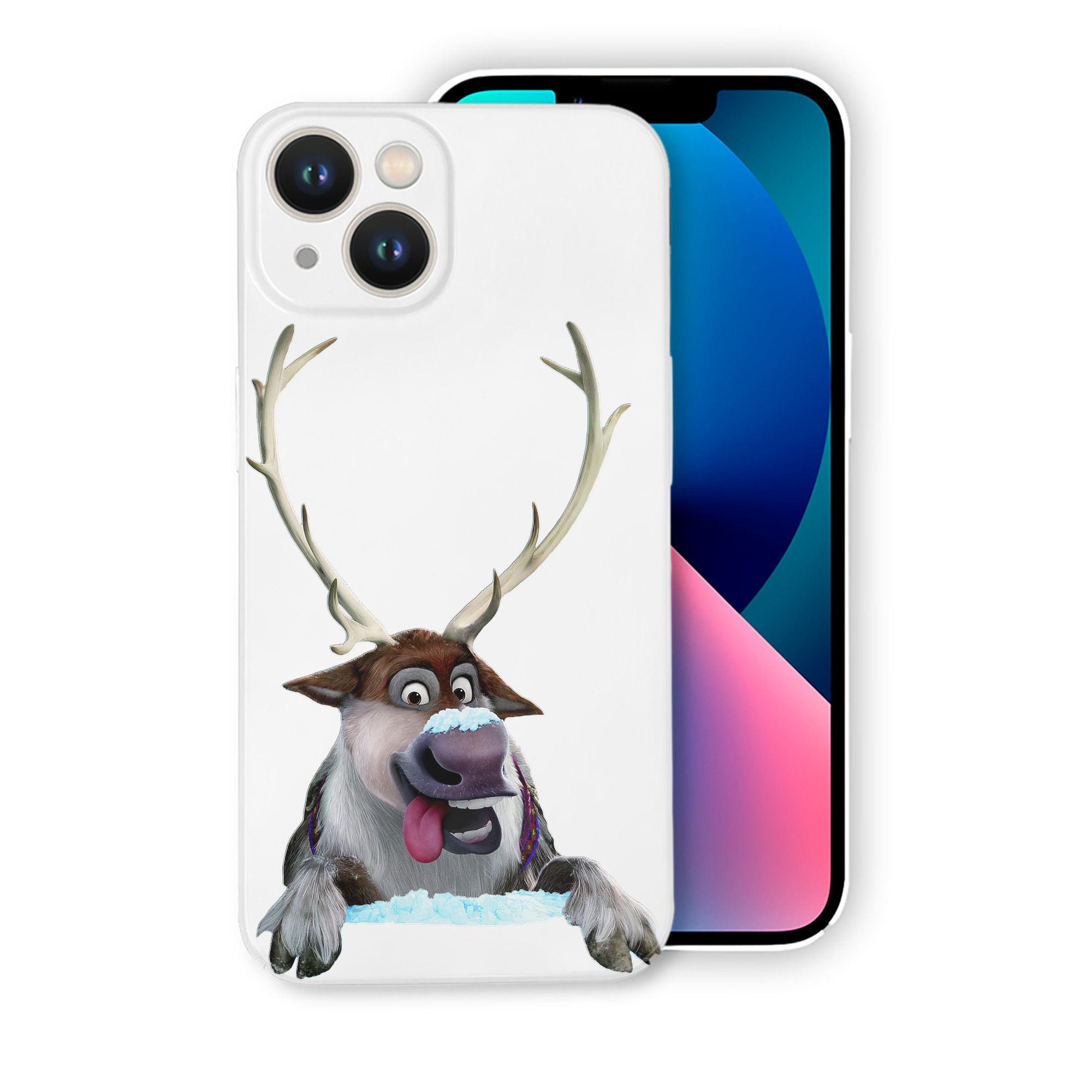 （画像用） アナと雪の女王 アンナ エルサ Frozen Anna Elsa 【iPhone 14シリーズ対応】ハードケース