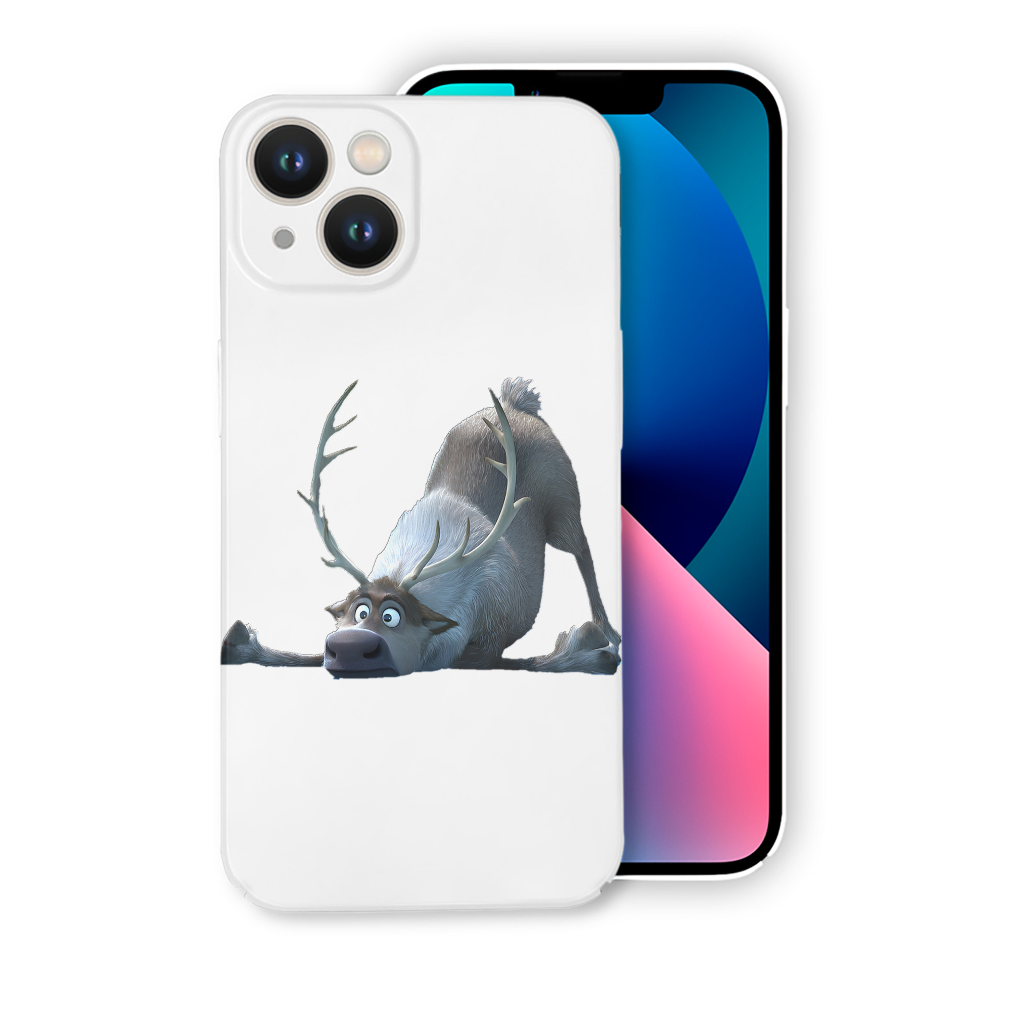 （画像用） アナと雪の女王 アンナ エルサ Frozen Anna Elsa 【iPhone 14シリーズ対応】ハードケース