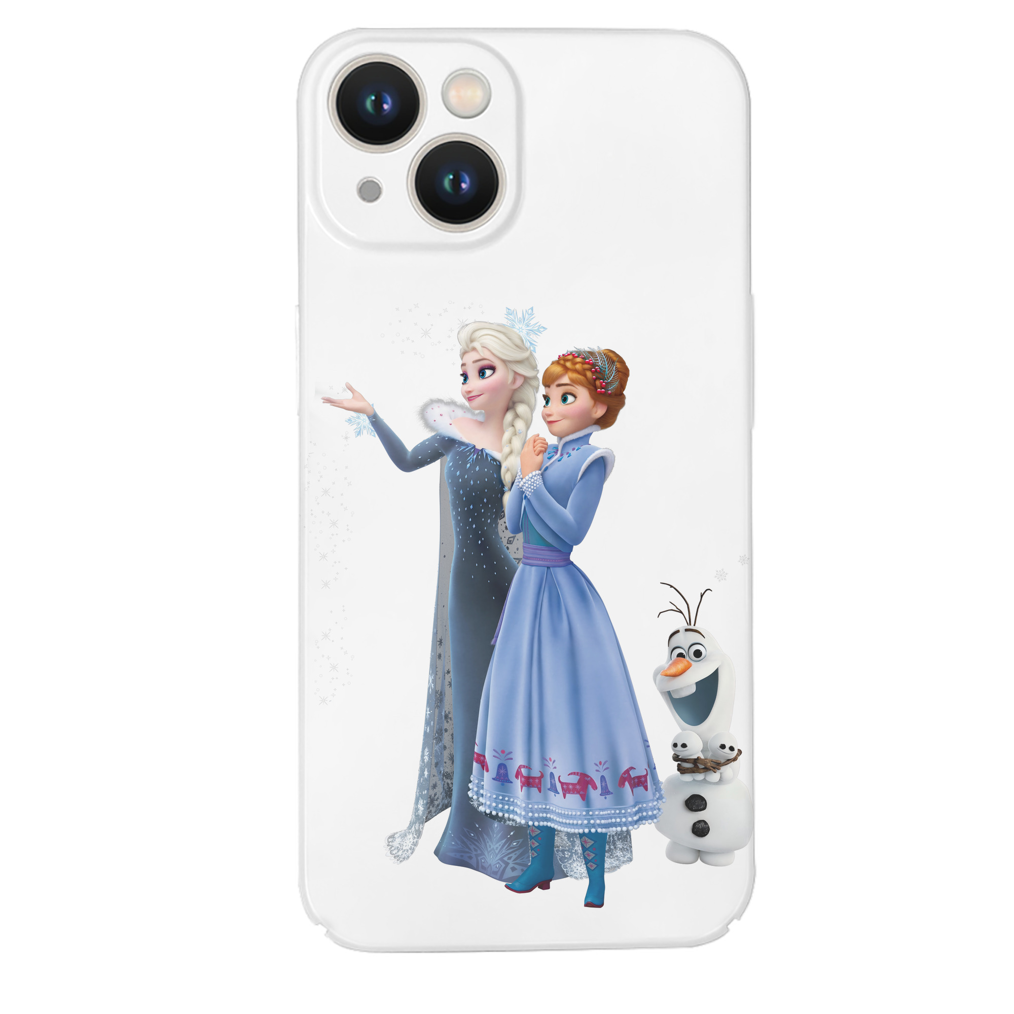 （画像用） アナと雪の女王 アンナ エルサ Frozen Anna Elsa 【iPhone 14シリーズ対応】ハードケース