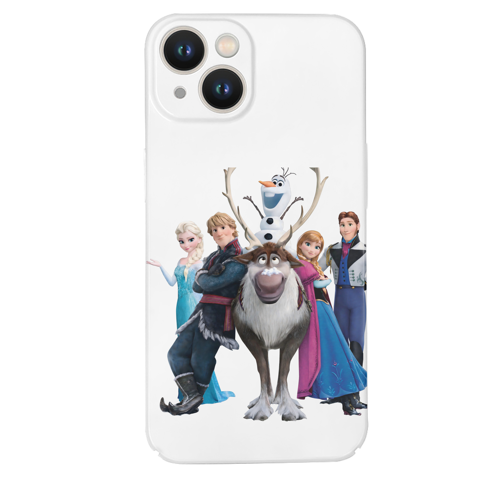 （画像用） アナと雪の女王 アンナ エルサ Frozen Anna Elsa 【iPhone 14シリーズ対応】ハードケース