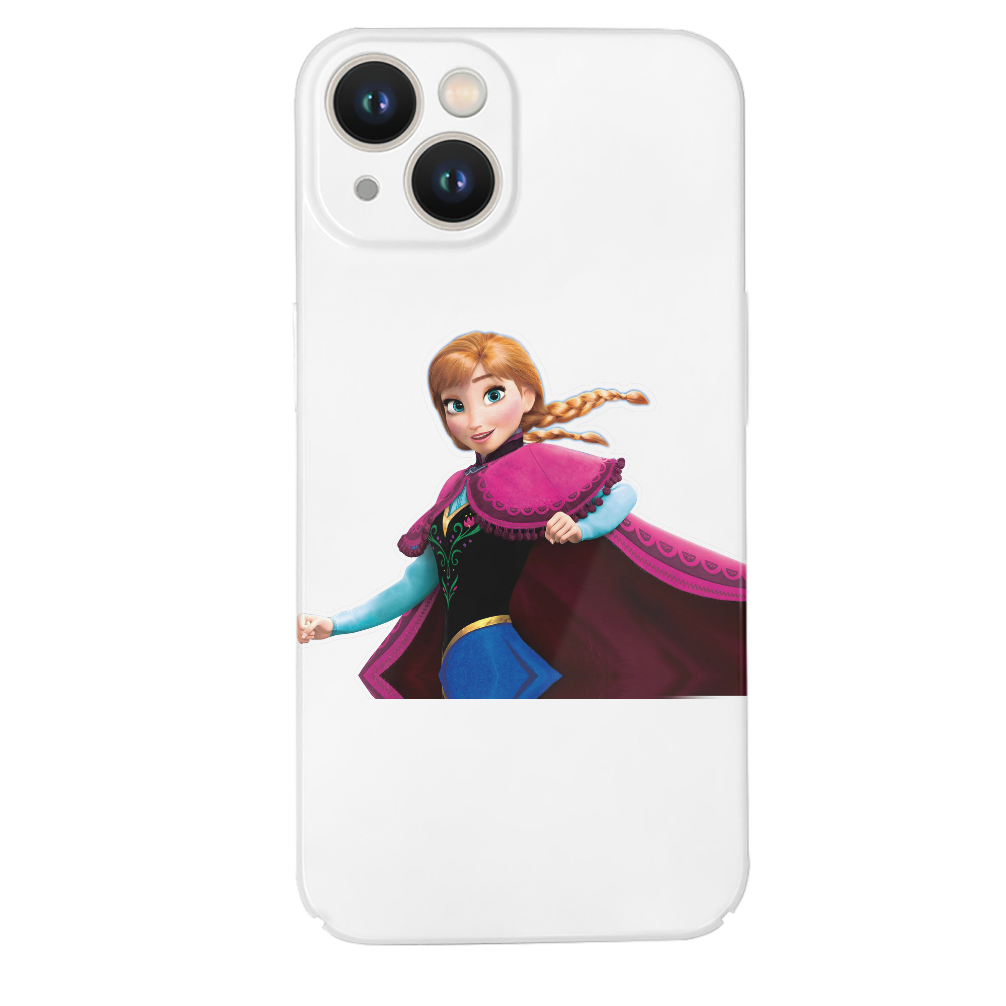（画像用） アナと雪の女王 アンナ エルサ Frozen Anna Elsa 【iPhone 14シリーズ対応】ハードケース