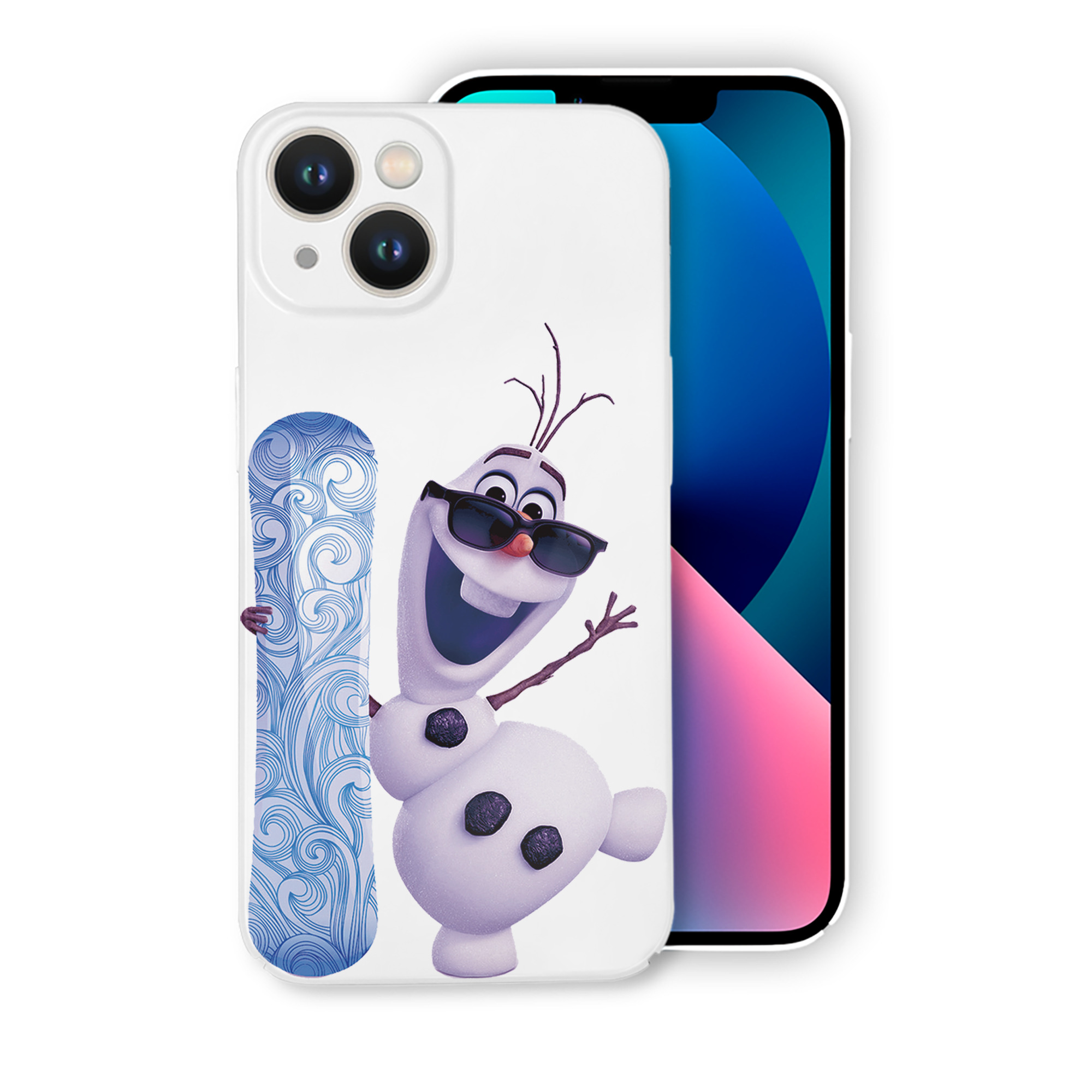 （画像用） アナと雪の女王 アンナ エルサ Frozen Anna Elsa 【iPhone 14シリーズ対応】ハードケース
