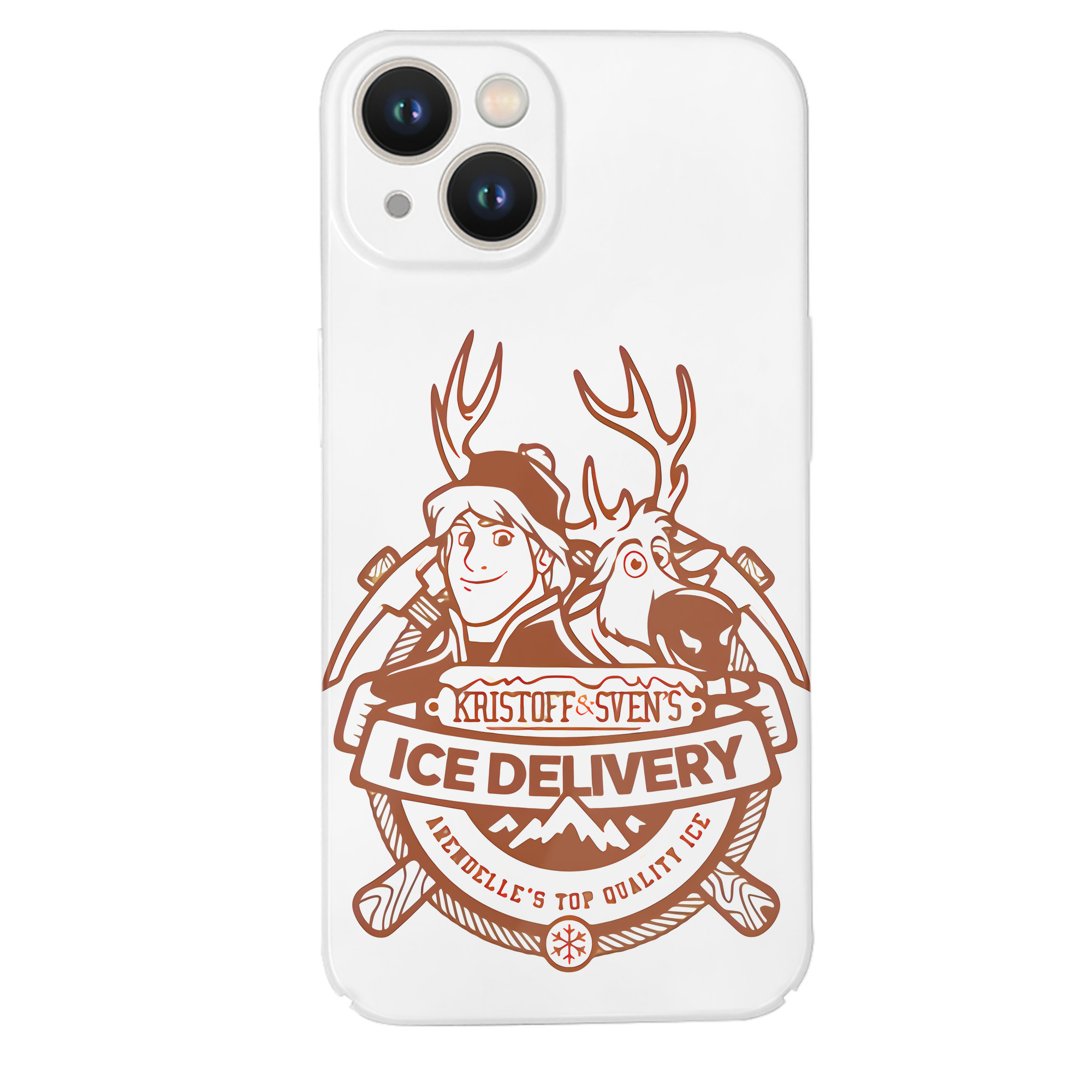 （画像用） アナと雪の女王 アンナ エルサ Frozen Anna Elsa 【iPhone 14シリーズ対応】ハードケース