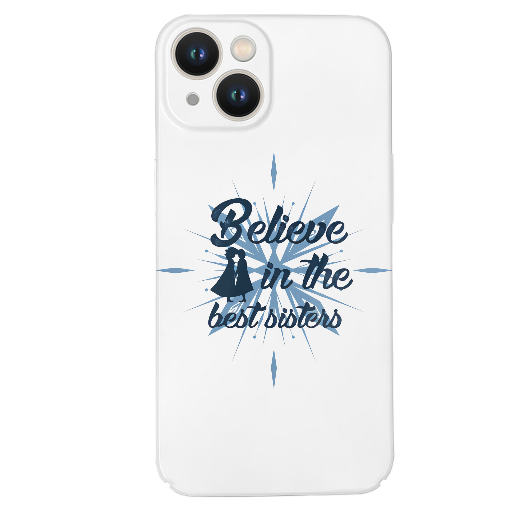 （画像用） アナと雪の女王 アンナ エルサ Frozen Anna Elsa 【iPhone 14シリーズ対応】ハードケース