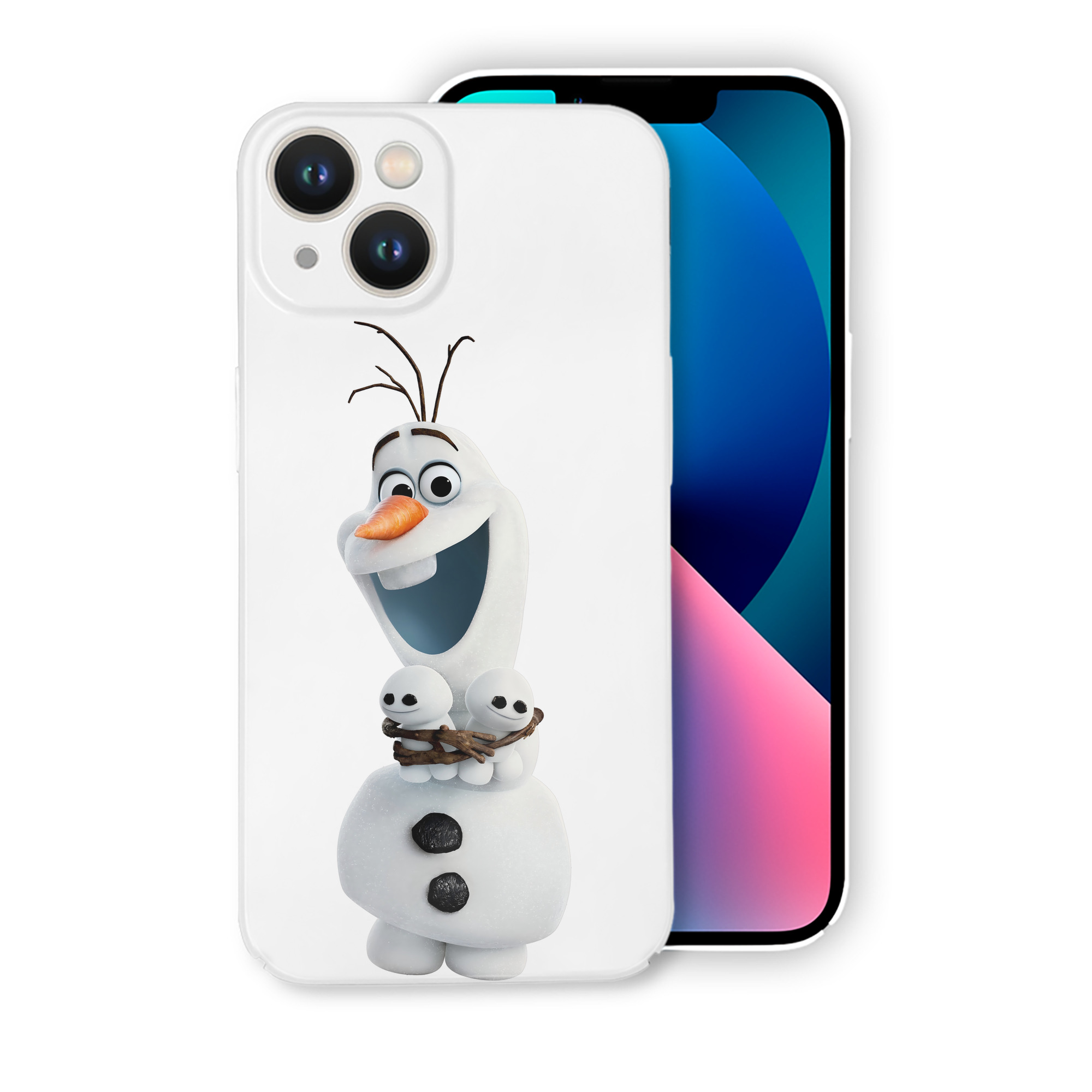 （画像用） アナと雪の女王 アンナ エルサ Frozen Anna Elsa 【iPhone 14シリーズ対応】ハードケース