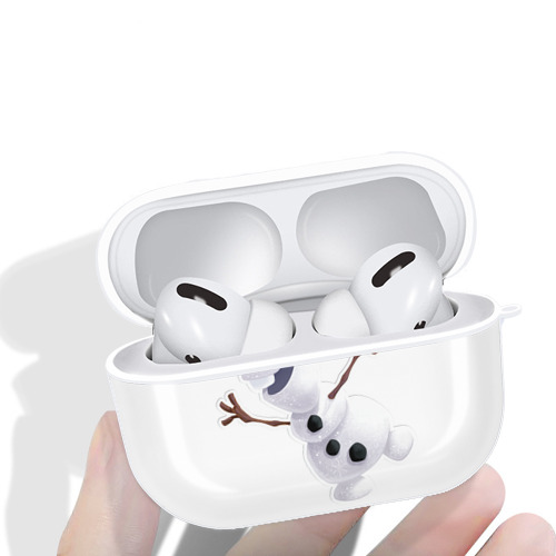 アナと雪の女王 アンナ エルサ Frozen Anna Elsa 【AirPods Pro用】ハードシェル保護ケース 耐衝撃・防指紋・カラビナ付き商品仕様