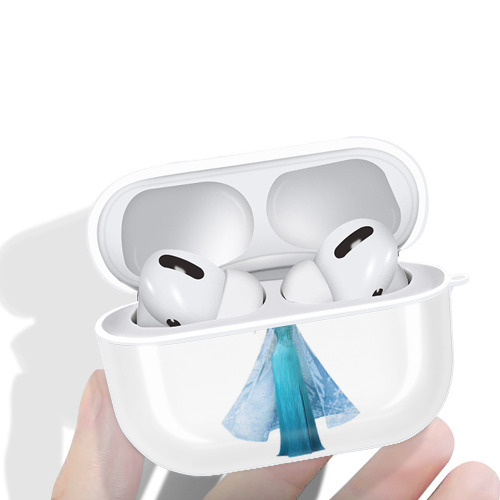 アナと雪の女王 アンナ エルサ Frozen Anna Elsa 【AirPods Pro用】ハードシェル保護ケース 耐衝撃・防指紋・カラビナ付き商品仕様
