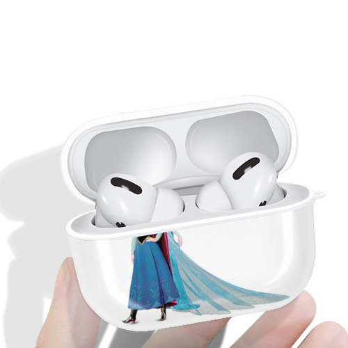 アナと雪の女王 アンナ エルサ Frozen Anna Elsa 【AirPods Pro用】ハードシェル保護ケース 耐衝撃・防指紋・カラビナ付き商品仕様