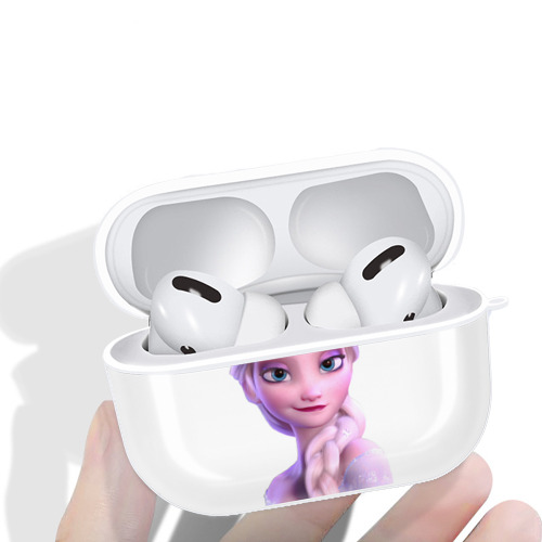 アナと雪の女王 アンナ エルサ Frozen Anna Elsa 【AirPods Pro用】ハードシェル保護ケース 耐衝撃・防指紋・カラビナ付き商品仕様