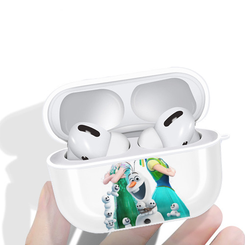 アナと雪の女王 アンナ エルサ Frozen Anna Elsa 【AirPods Pro用】ハードシェル保護ケース 耐衝撃・防指紋・カラビナ付き商品仕様