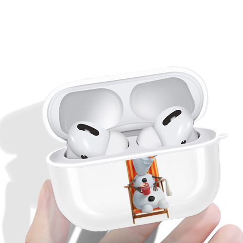 アナと雪の女王 アンナ エルサ Frozen Anna Elsa 【AirPods Pro用】ハードシェル保護ケース 耐衝撃・防指紋・カラビナ付き商品仕様
