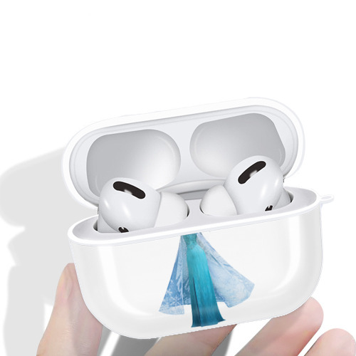 アナと雪の女王 アンナ エルサ Frozen Anna Elsa 【AirPods Pro用】ハードシェル保護ケース 耐衝撃・防指紋・カラビナ付き商品仕様