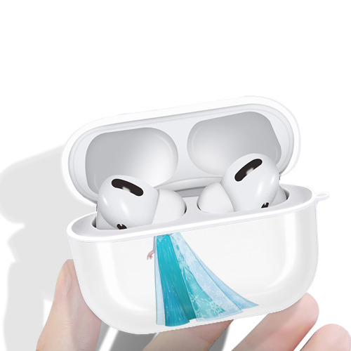 アナと雪の女王 アンナ エルサ Frozen Anna Elsa 【AirPods Pro用】ハードシェル保護ケース 耐衝撃・防指紋・カラビナ付き商品仕様