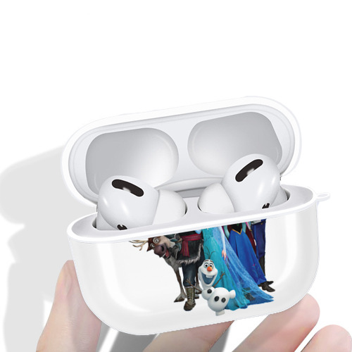 アナと雪の女王 アンナ エルサ Frozen Anna Elsa 【AirPods Pro用】ハードシェル保護ケース 耐衝撃・防指紋・カラビナ付き商品仕様