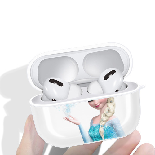アナと雪の女王 アンナ エルサ Frozen Anna Elsa 【AirPods Pro用】ハードシェル保護ケース 耐衝撃・防指紋・カラビナ付き商品仕様