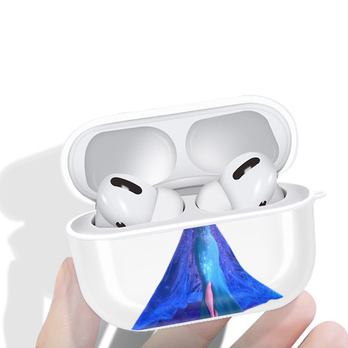 アナと雪の女王 アンナ エルサ Frozen Anna Elsa 【AirPods Pro用】ハードシェル保護ケース 耐衝撃・防指紋・カラビナ付き商品仕様