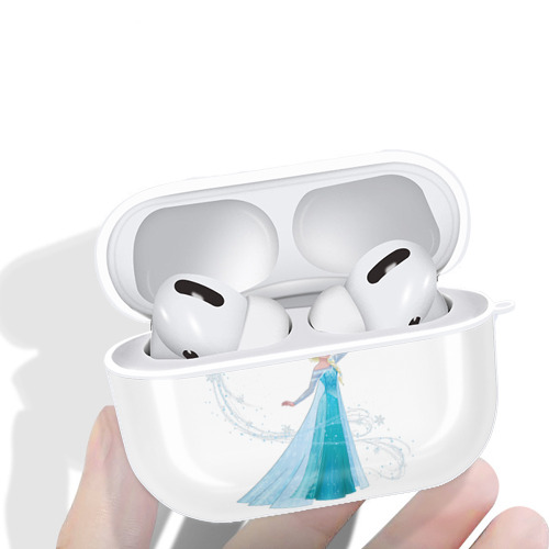 アナと雪の女王 アンナ エルサ Frozen Anna Elsa 【AirPods Pro用】ハードシェル保護ケース 耐衝撃・防指紋・カラビナ付き商品仕様