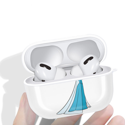 アナと雪の女王 アンナ エルサ Frozen Anna Elsa 【AirPods Pro用】ハードシェル保護ケース 耐衝撃・防指紋・カラビナ付き商品仕様